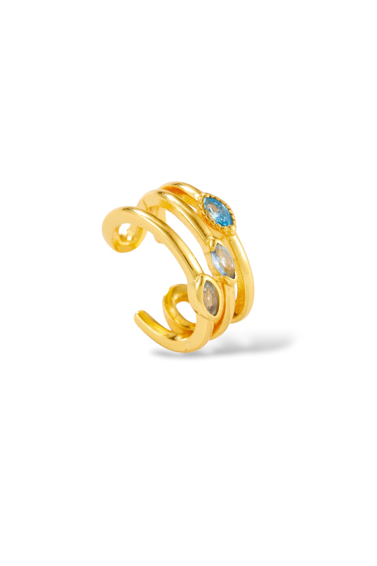 la nuit jewellery Thalassa Earcuff