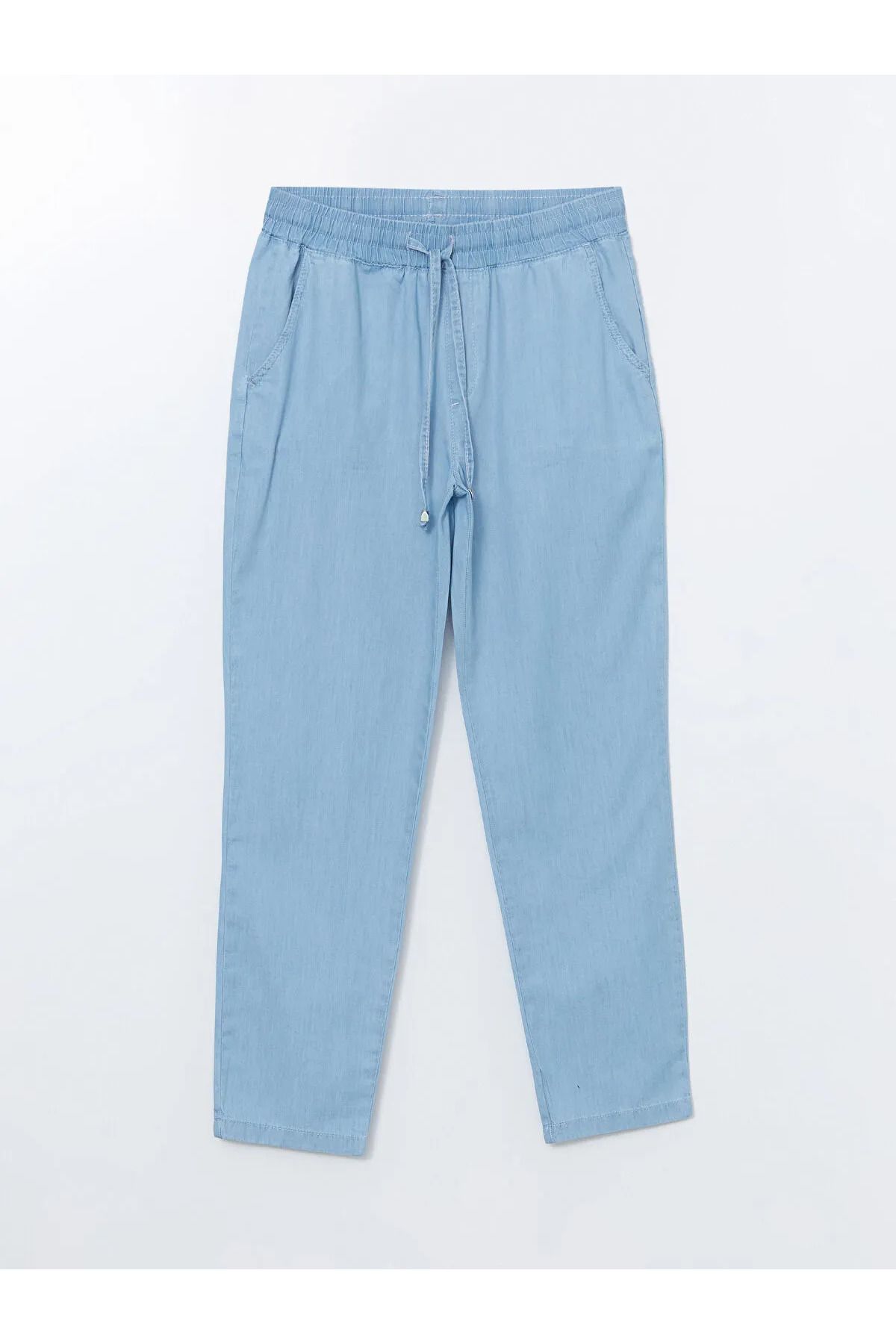 LC Waikiki Beli Lastikli Carrot Fit Kadın Jean Pantolon