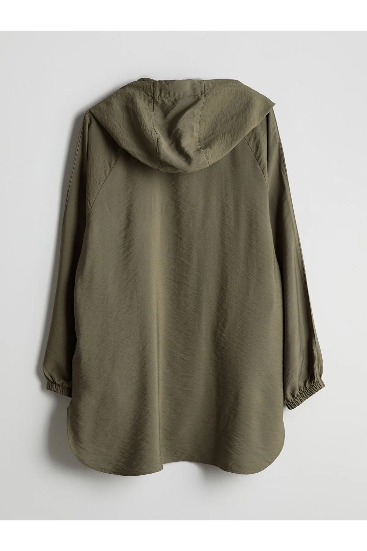LC Waikiki Kapüşonlu Oversize Kadın Ceket
