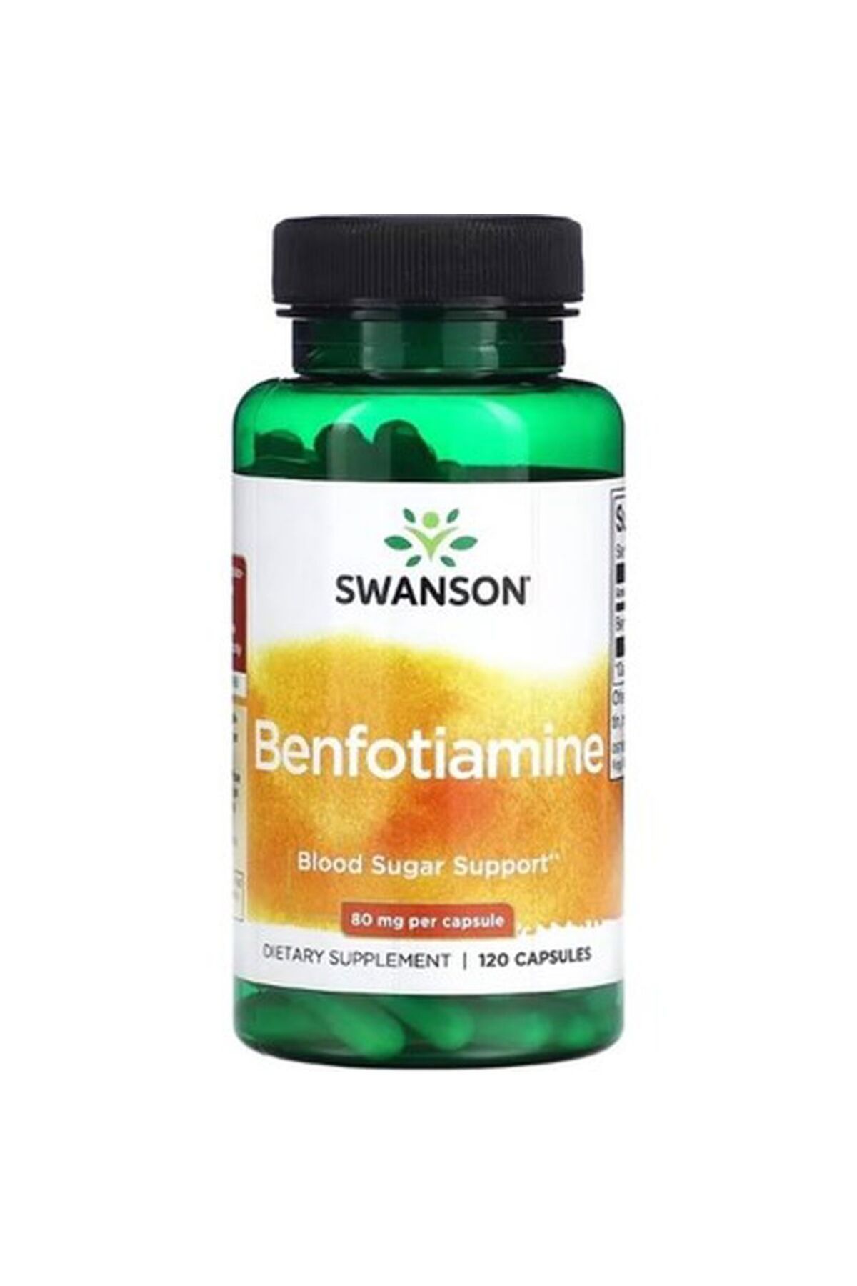 SWANSON , Benfotiamine, 80 mg, 120 caps