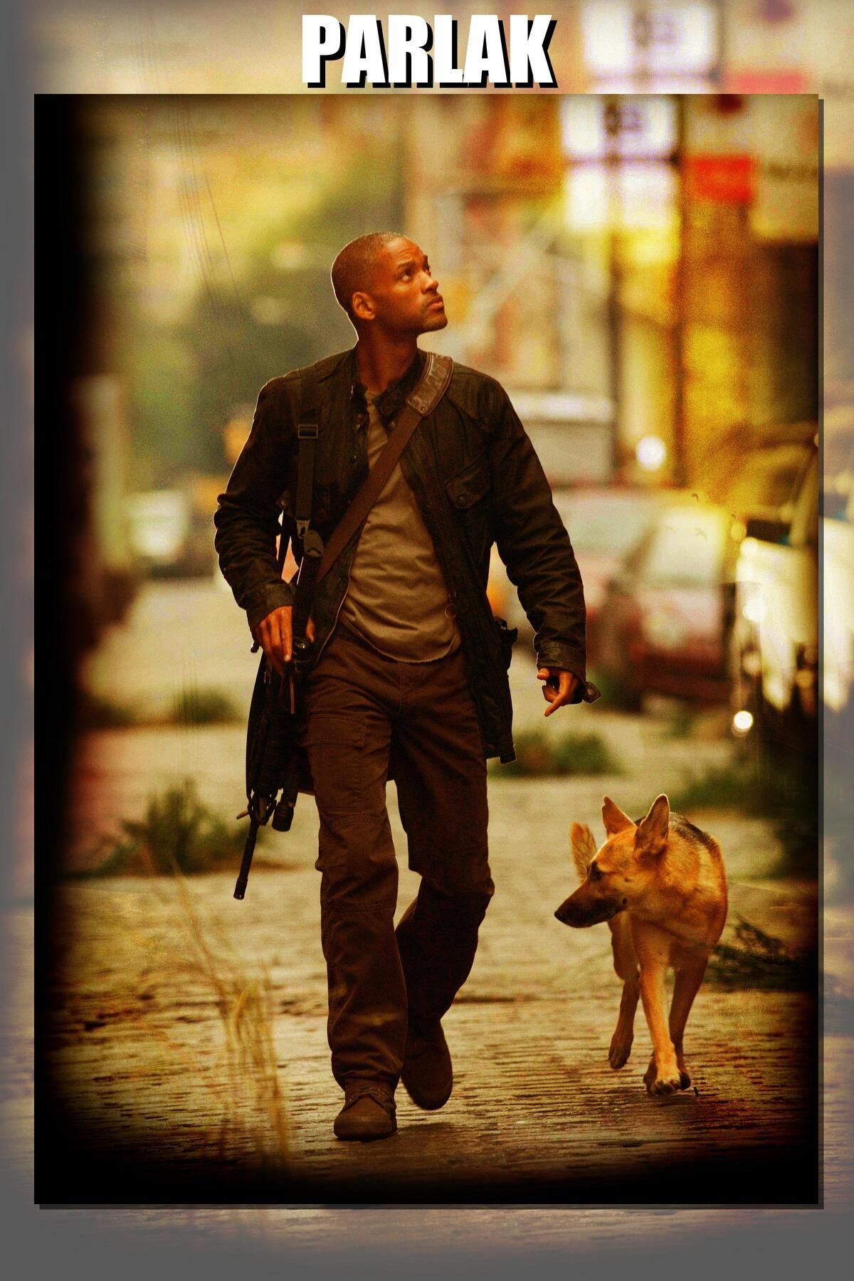 CALLWOOD Ben Efsaneyim Çerçevesiz Film Poster - Duvar Kağıdı Yüksek Kaliteli Baskı