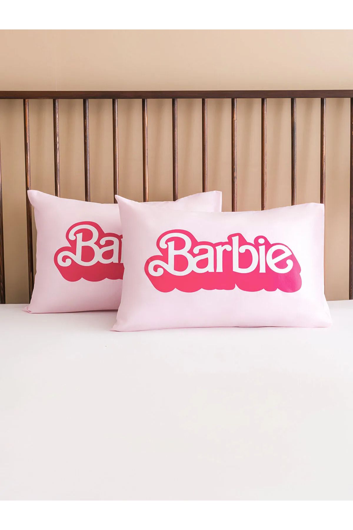 LC Waikiki Barbie Baskılı Yastık Kılıfı 2'li 50x70 cm