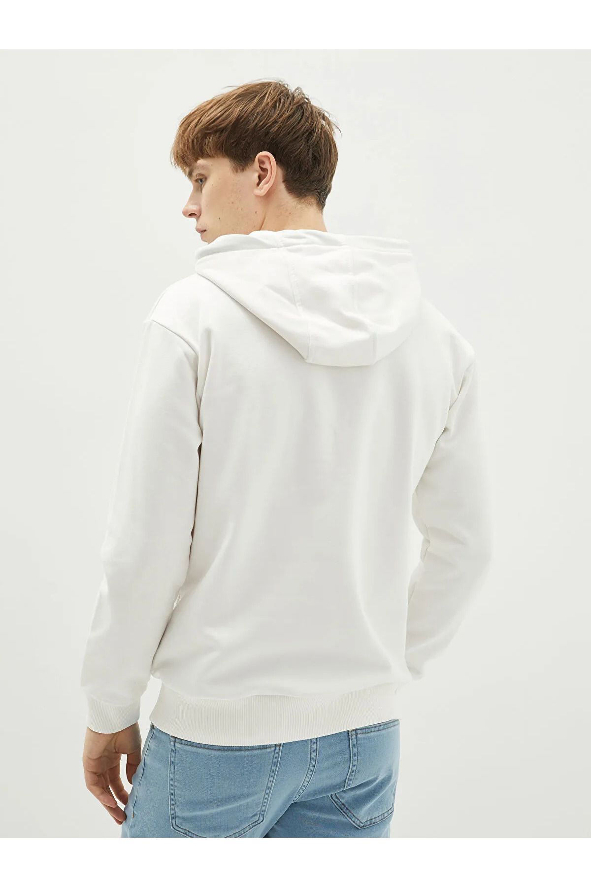 LC Waikiki Uzun Kollu Erkek Kalın Hoodie