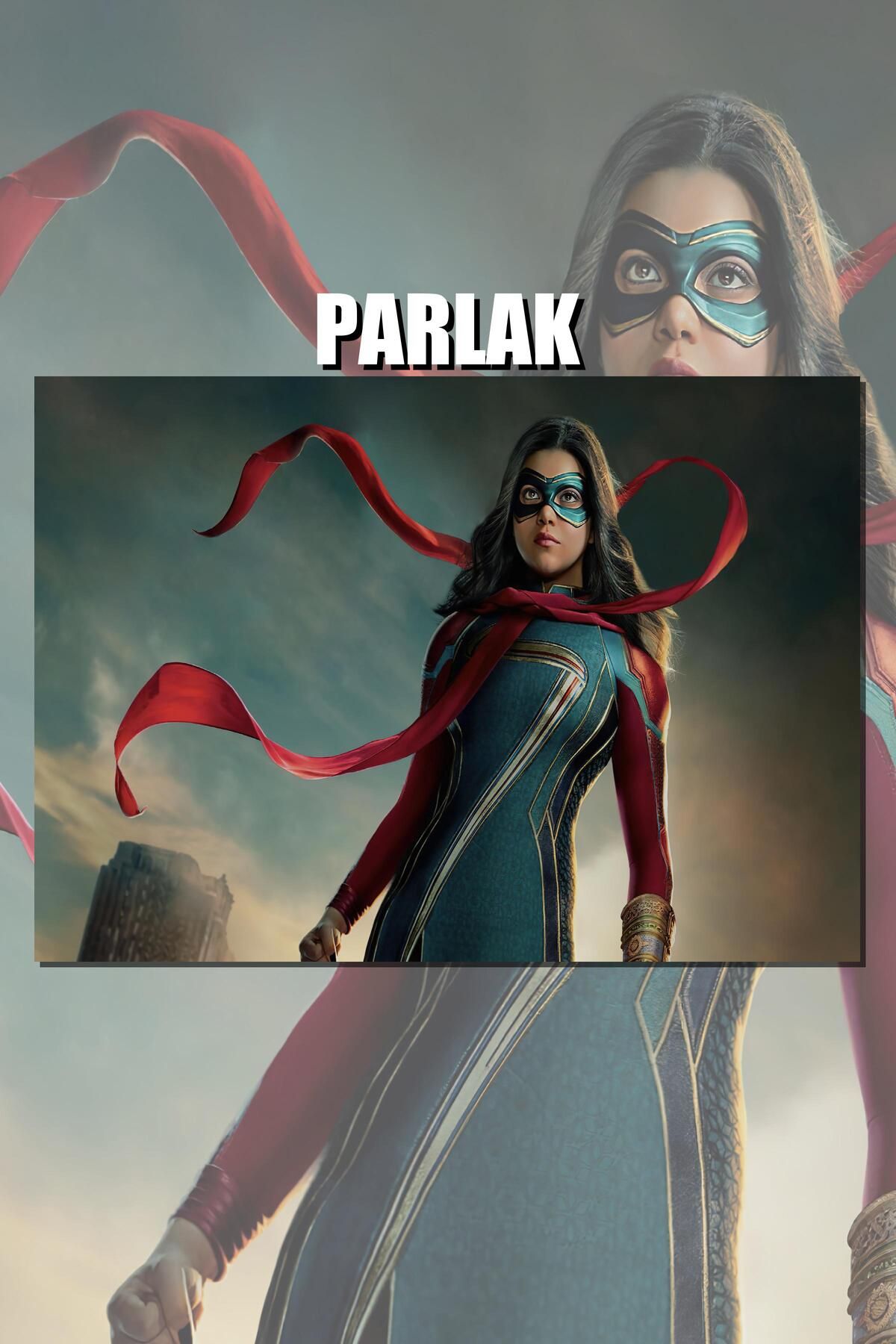 CALLWOOD MS. Marvel Çerçevesiz Dizi Poster - Duvar Kağıdı Yüksek Kaliteli Baskı