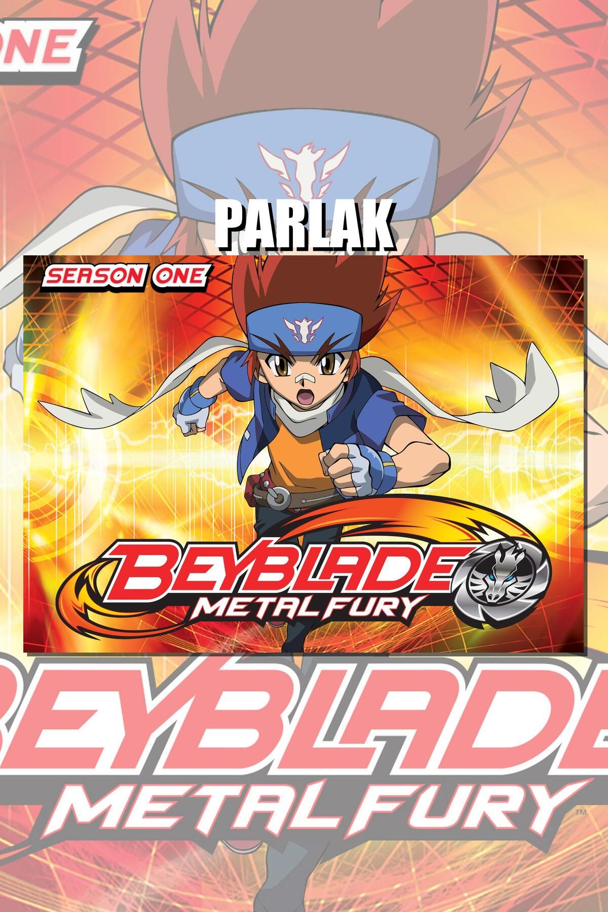 CALLWOOD Beyblade Çerçevesiz Anime Dizi Poster - Duvar Kağıdı Yüksek Kaliteli Baskı