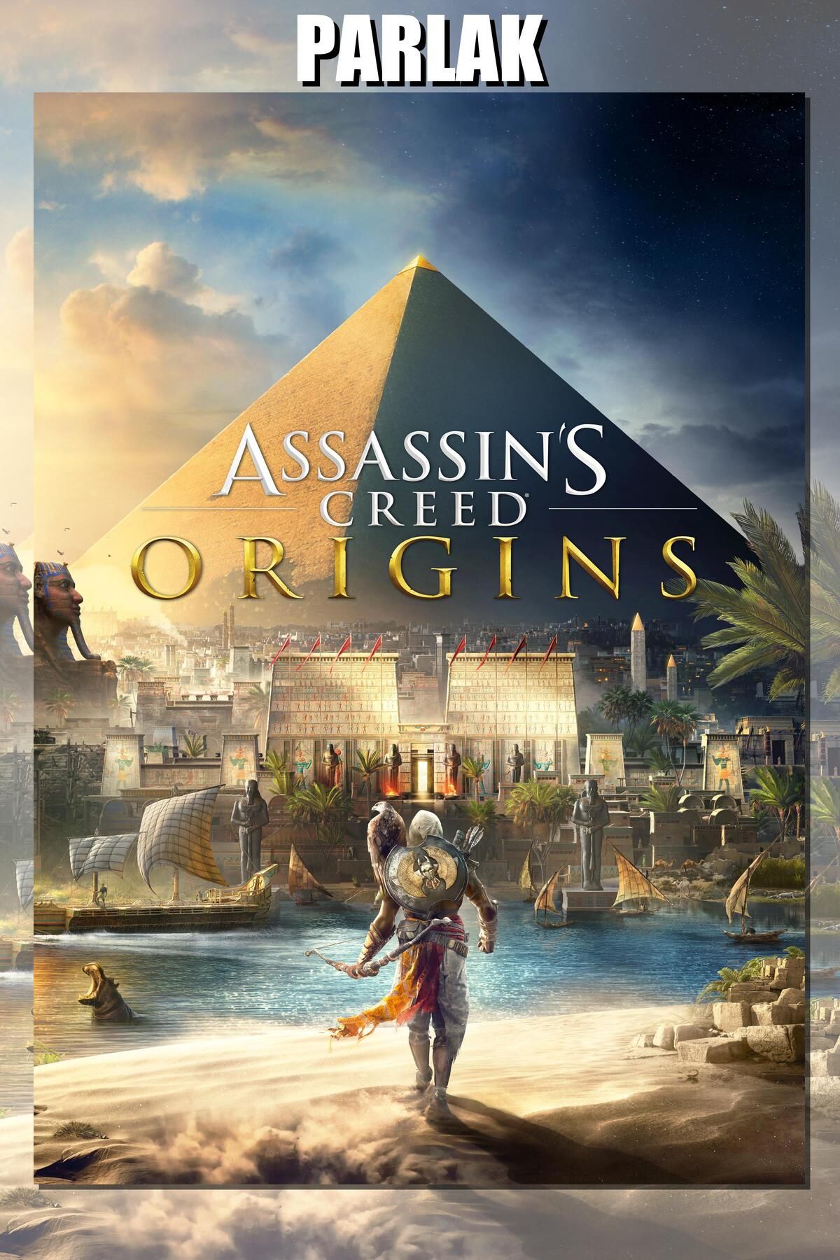 CALLWOOD Assasins Creed Çerçevesiz Oyun Posteri - Duvar Kağıdı Yüksek Kaliteli Baskı