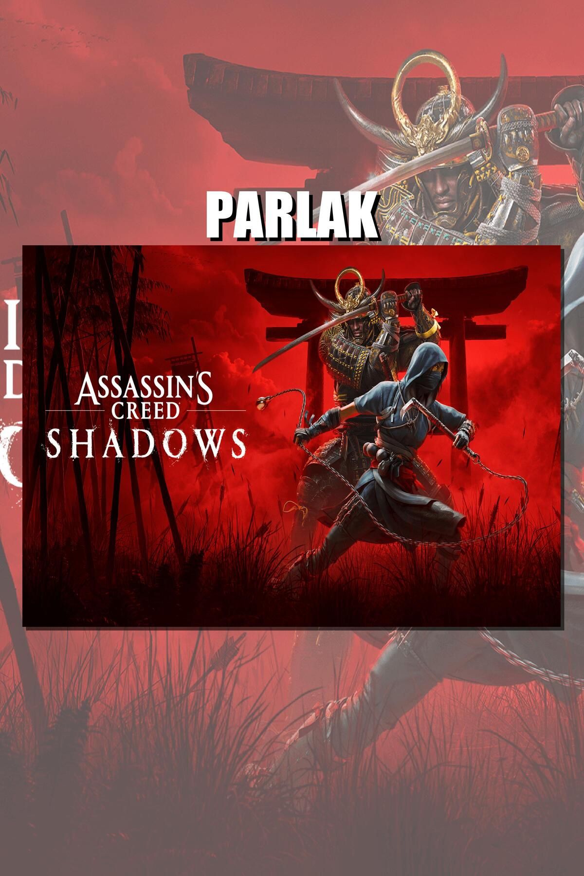 CALLWOOD Assasins Creed Çerçevesiz Oyun Posteri - Duvar Kağıdı Yüksek Kaliteli Baskı