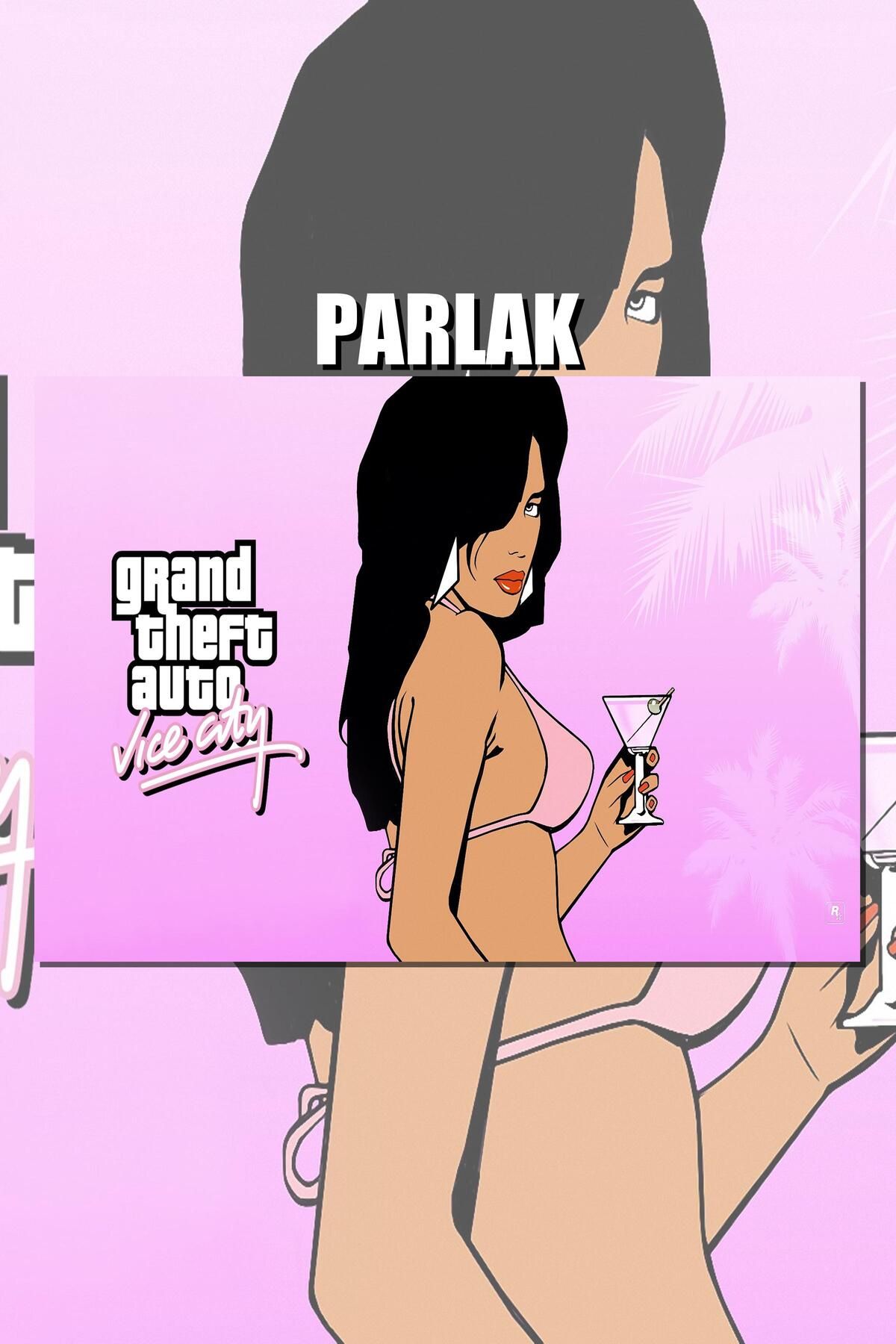CALLWOOD Grand Theft Auto, GTA Çerçevesiz Oyun Posteri - Duvar Kağıdı Yüksek Kaliteli Baskı