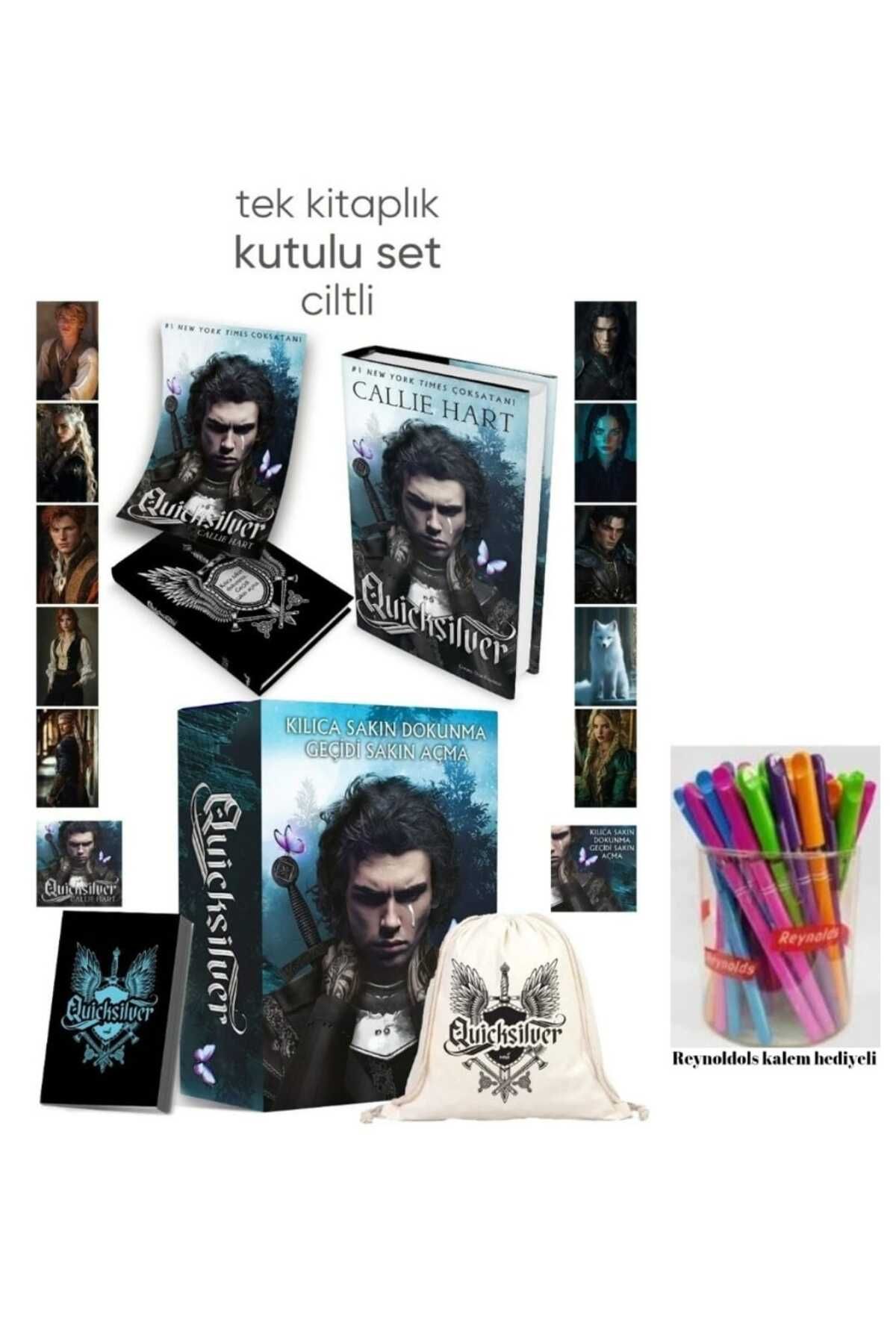 İndigo Kitap Quicksilver (Ciltli - Özel Kutulu Set)