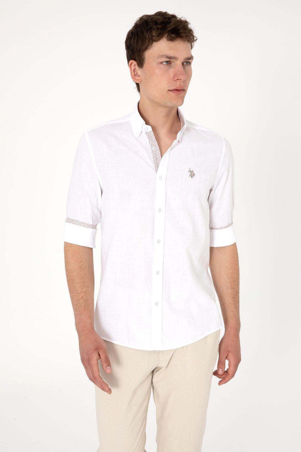 U.S. Polo Assn. Us. Polo Assn. Erkek Gömlek 50300200-Vr013