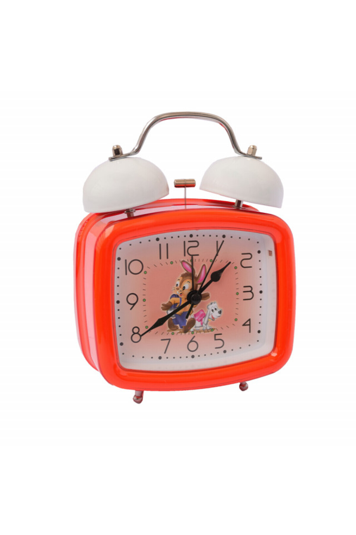 PUFO-Joy children's alarm clock, with dial lighting button, 16 x 12 cm, Friends model 2