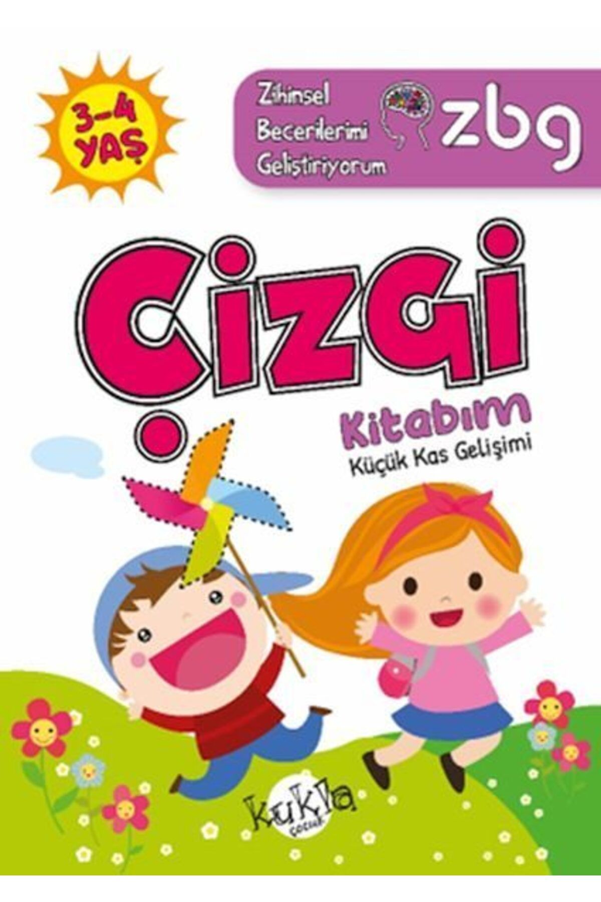 Kukla Yayınları ZBG 34 Yaş Çizgi Kitabım