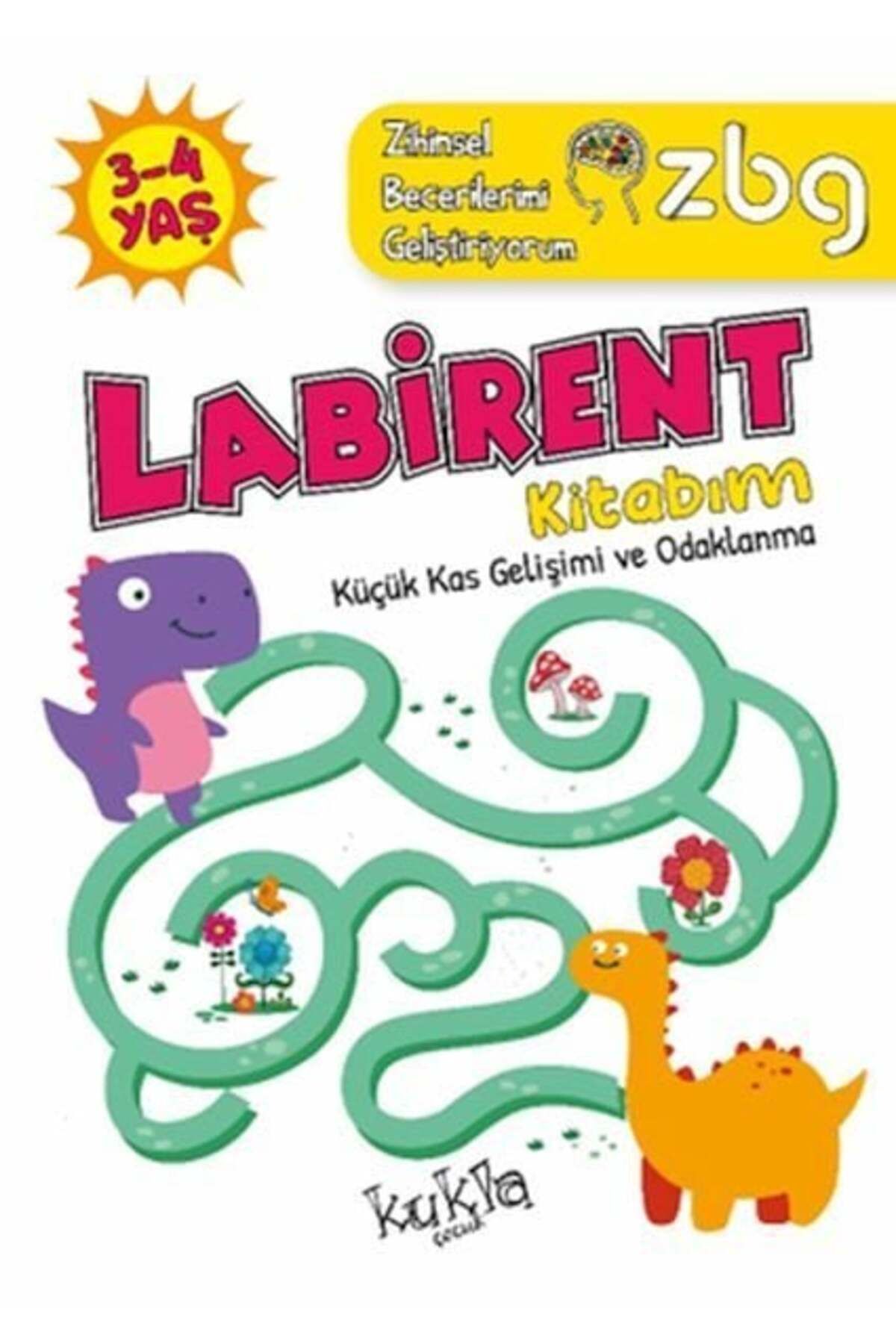 Kukla Yayınları ZBG 34 Yaş Labirent Kitabım