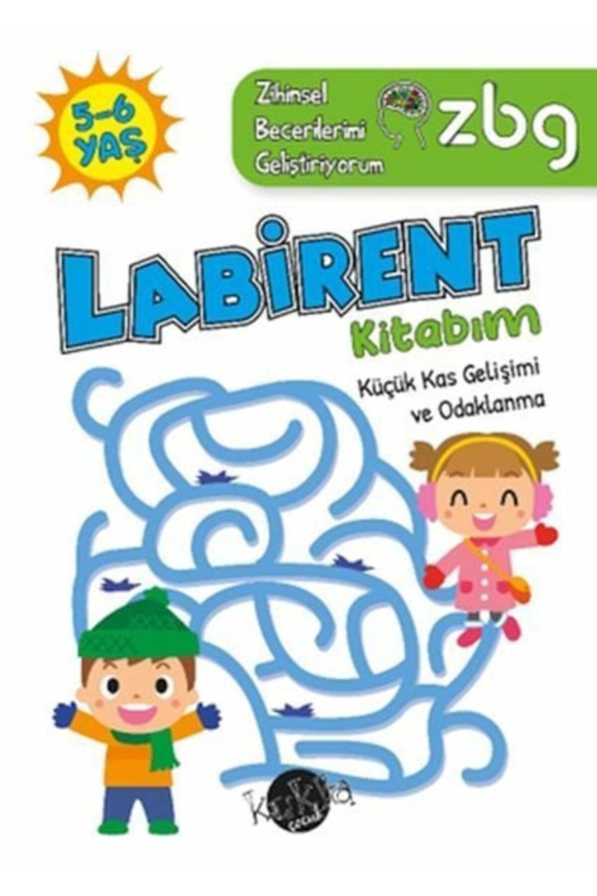 Kukla Yayınları ZBG 56 Yaş Labirent Kitabım
