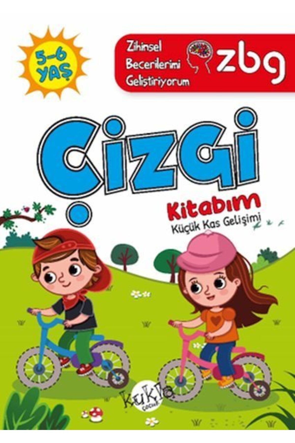 Kukla Yayınları ZBG 56 Yaş Çizgi Kitabım