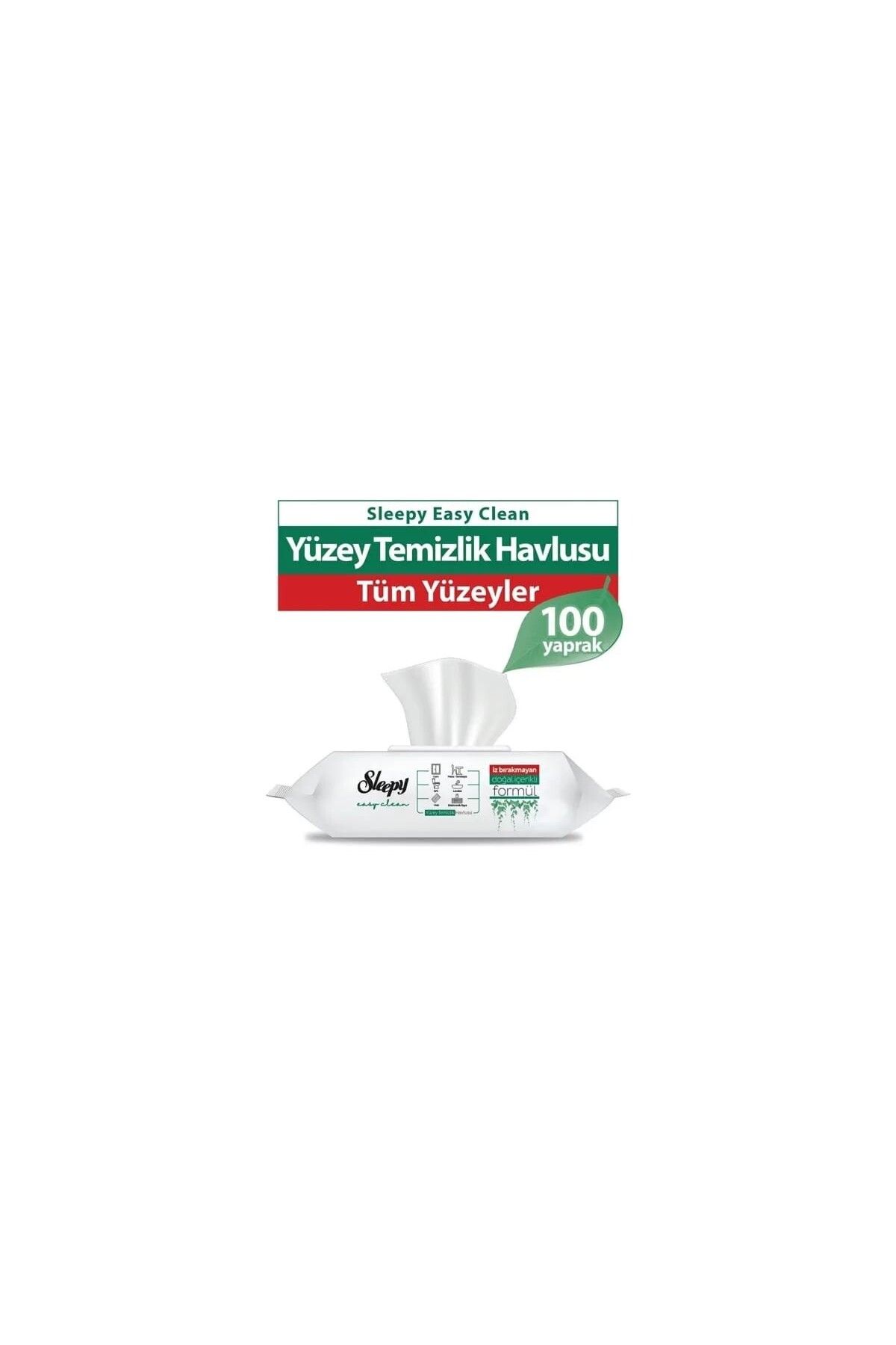 Sleepy Yüzey Temizleme Havlusu 100'lü