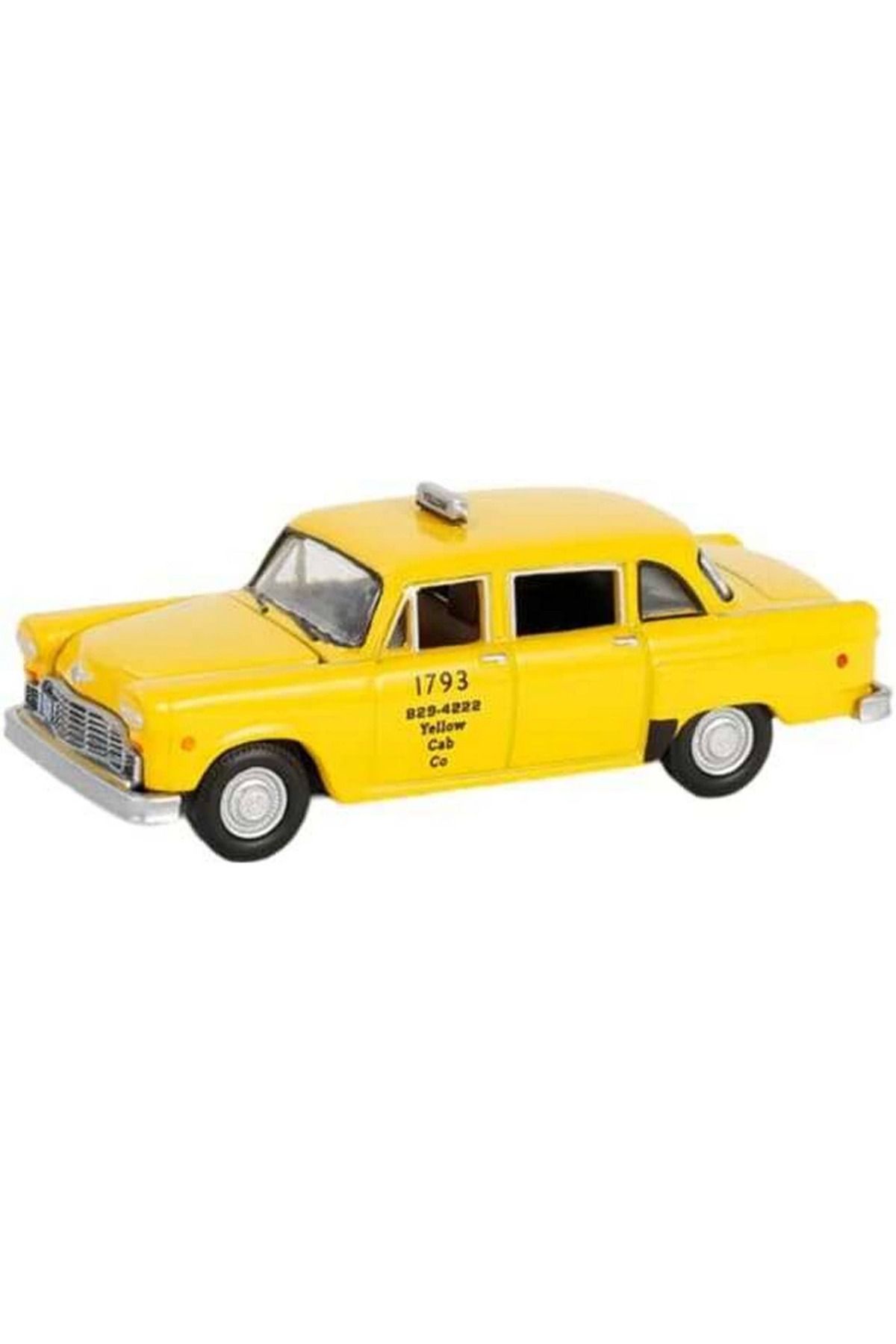 TOYFEST Greenlight 1/64 Hollywood Series 42- Ferris Bueller's Day Off - 1980 Checker Taxicab Yellow Cab