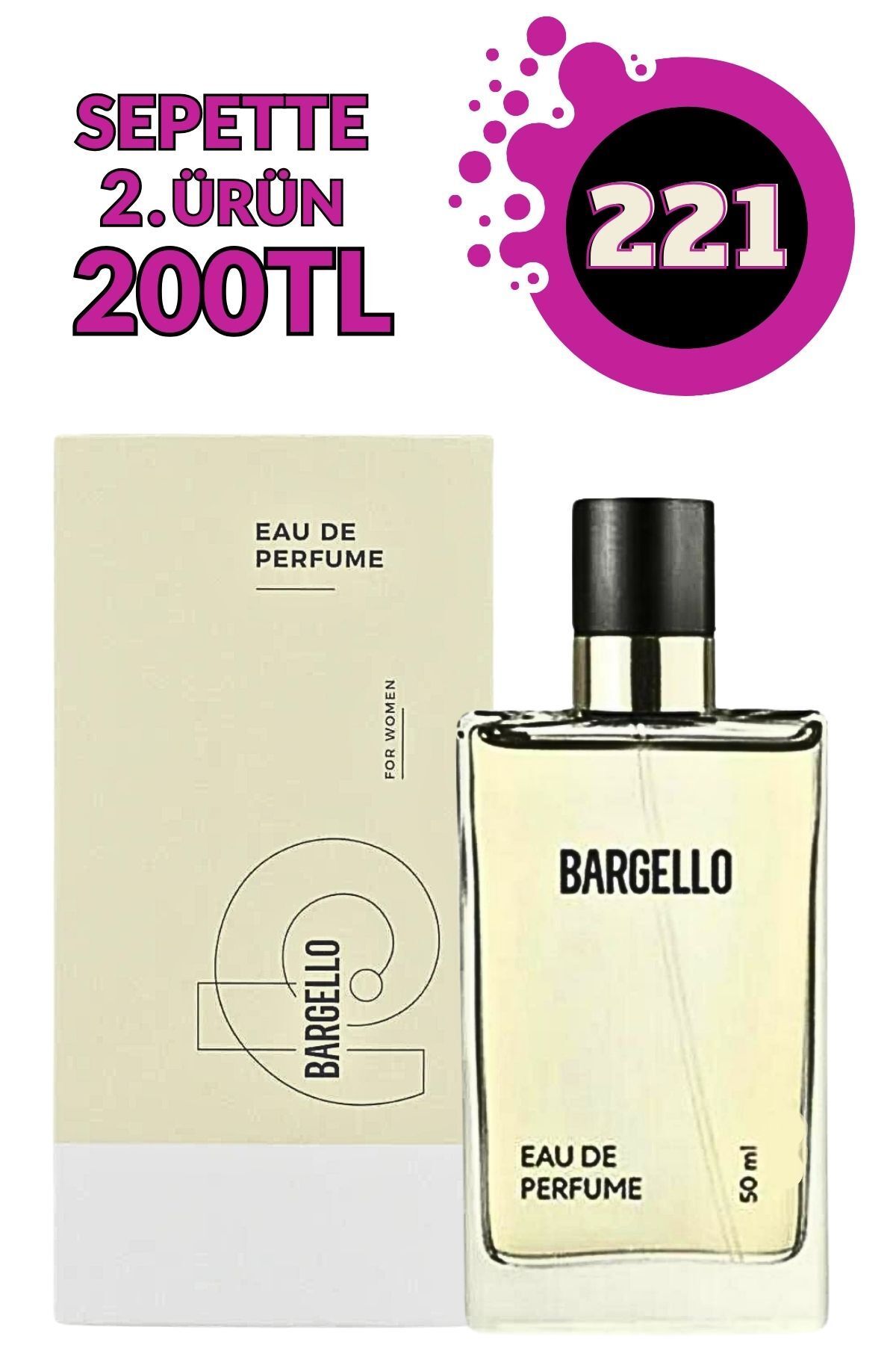 Bargello 221 Floral Kadın Parfüm 50ml EDP