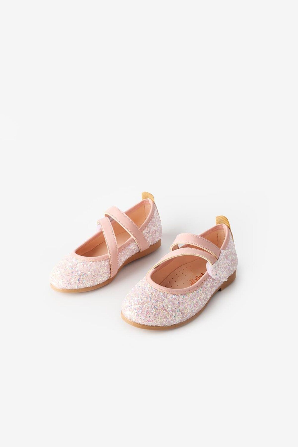 Le Mabelle Pembe Kalp Cırtlı Kız Çocuk Ayakkabı