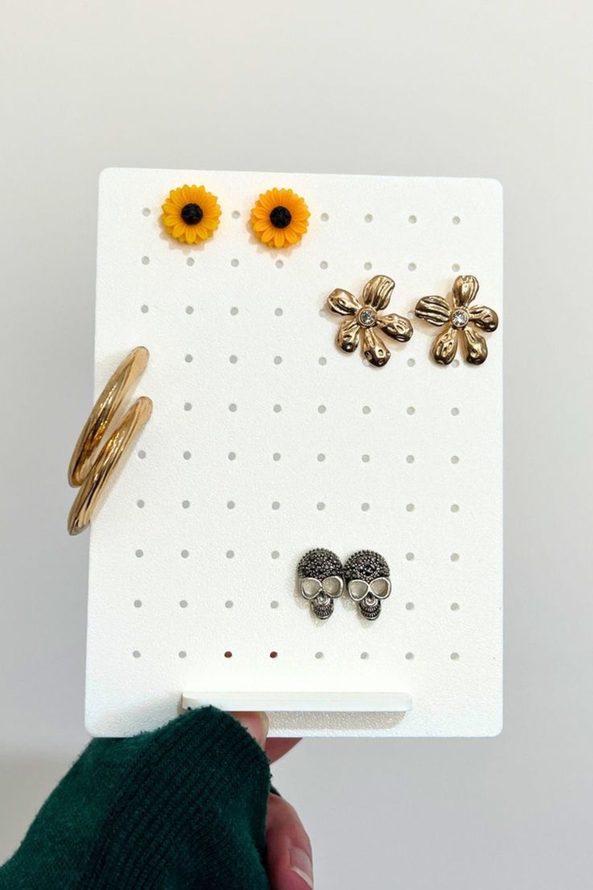 sanatsever Masa üstü küpe standı, küpe organizeri 3d printer tasarım organizer