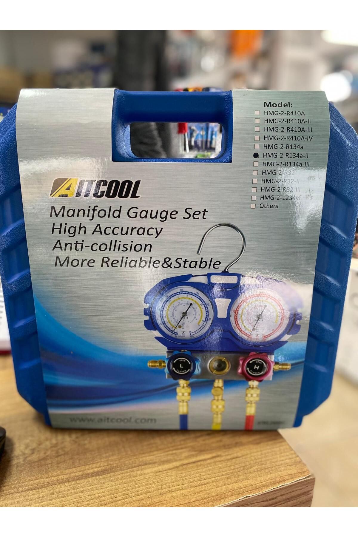 Aitcool MANIFOLD SET ÇANTALI HORTUMLU R134