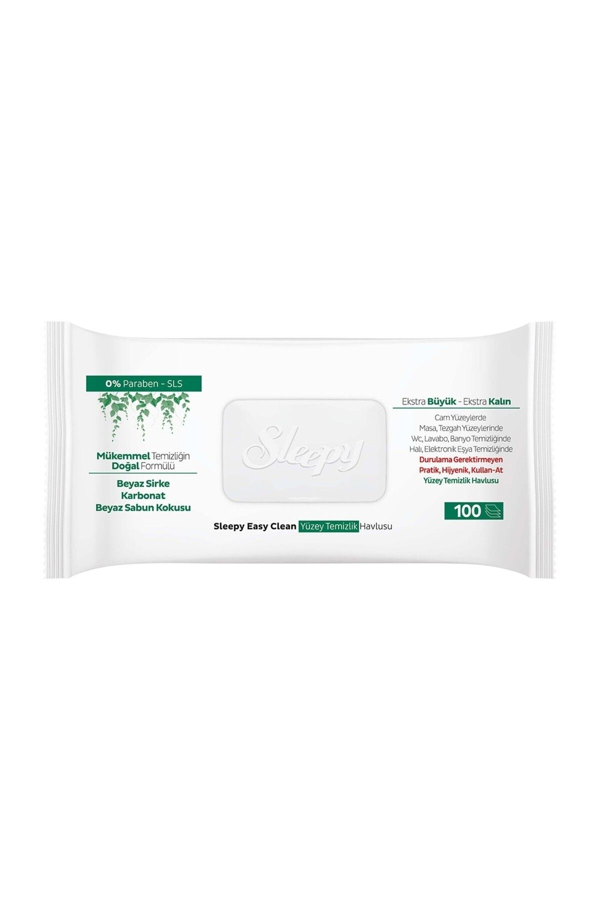 Sleepy Easy Clean Yüzey Temizlik Havlusu 100'LU