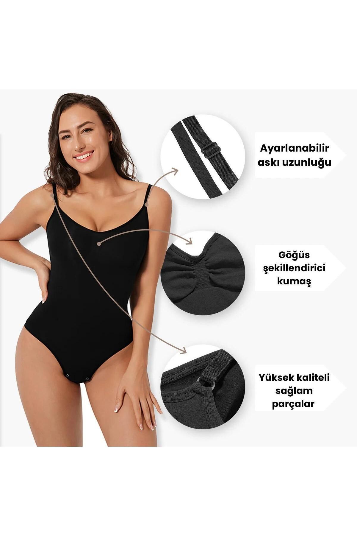 Glow Çok Rahat Yok Gibi Hissettiren Toparlayıcı Bodysuit Korse / Skims Bodysuit / Kim Kardashian