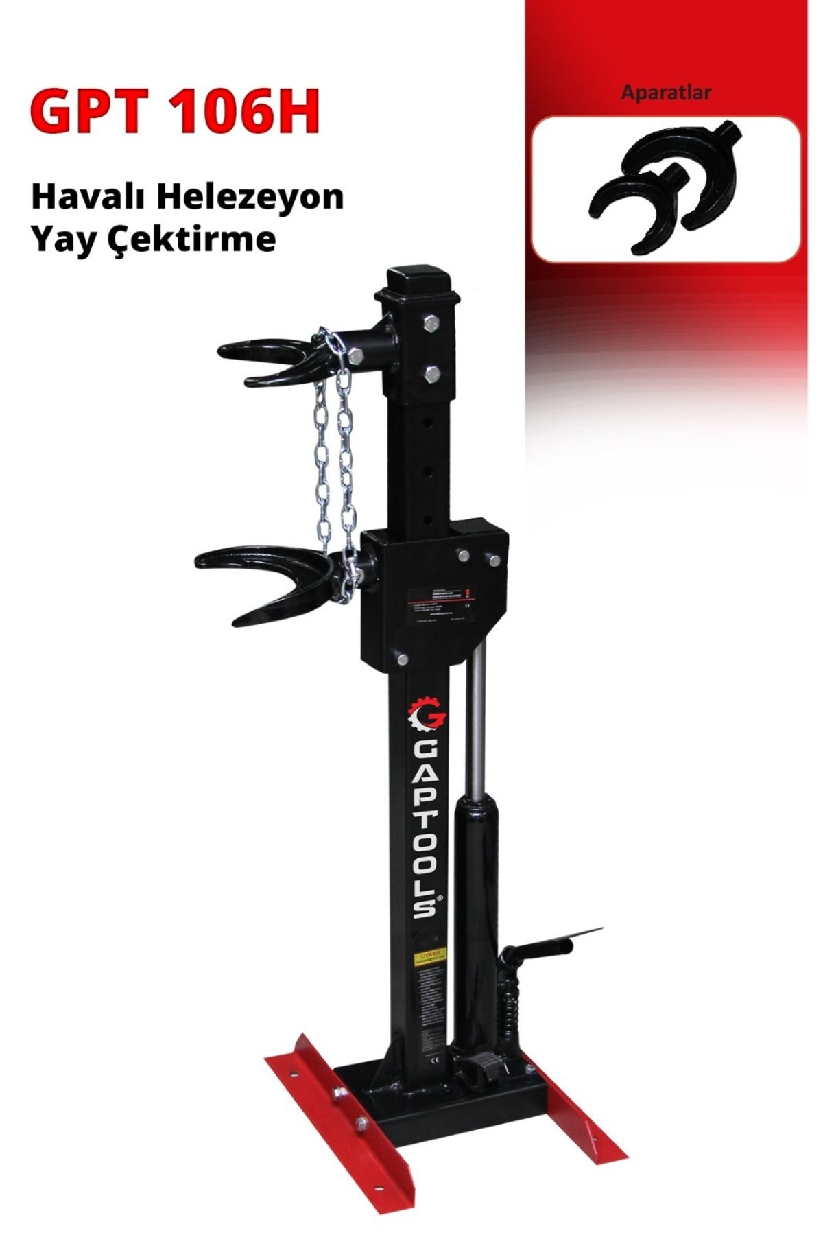 G GAPTOOLS Havalı Helezon Yay Çektirme GPT106H