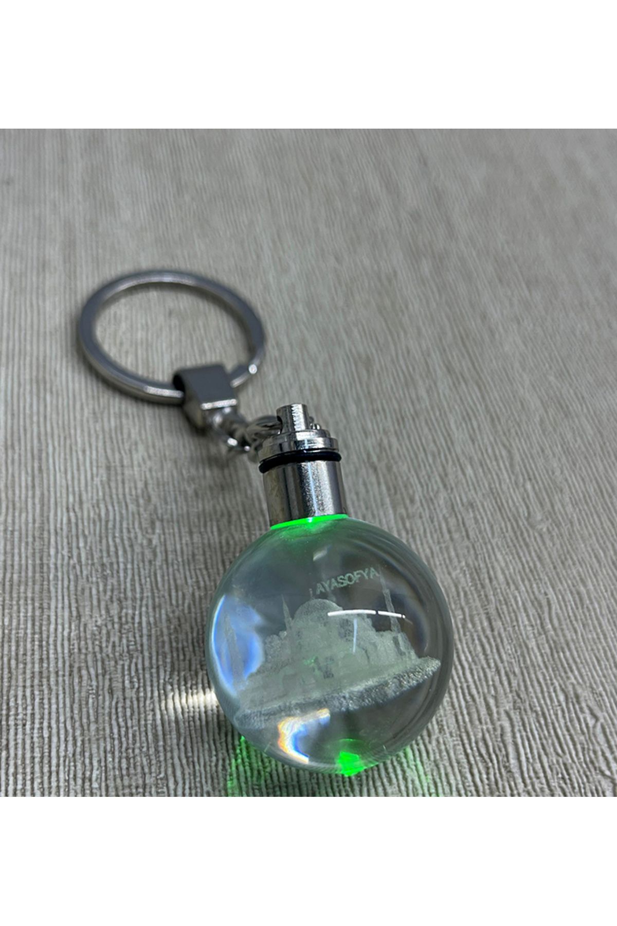 Vivesta Shop Ledli Ayasofya Tasarımı Kristal Anahtarlık