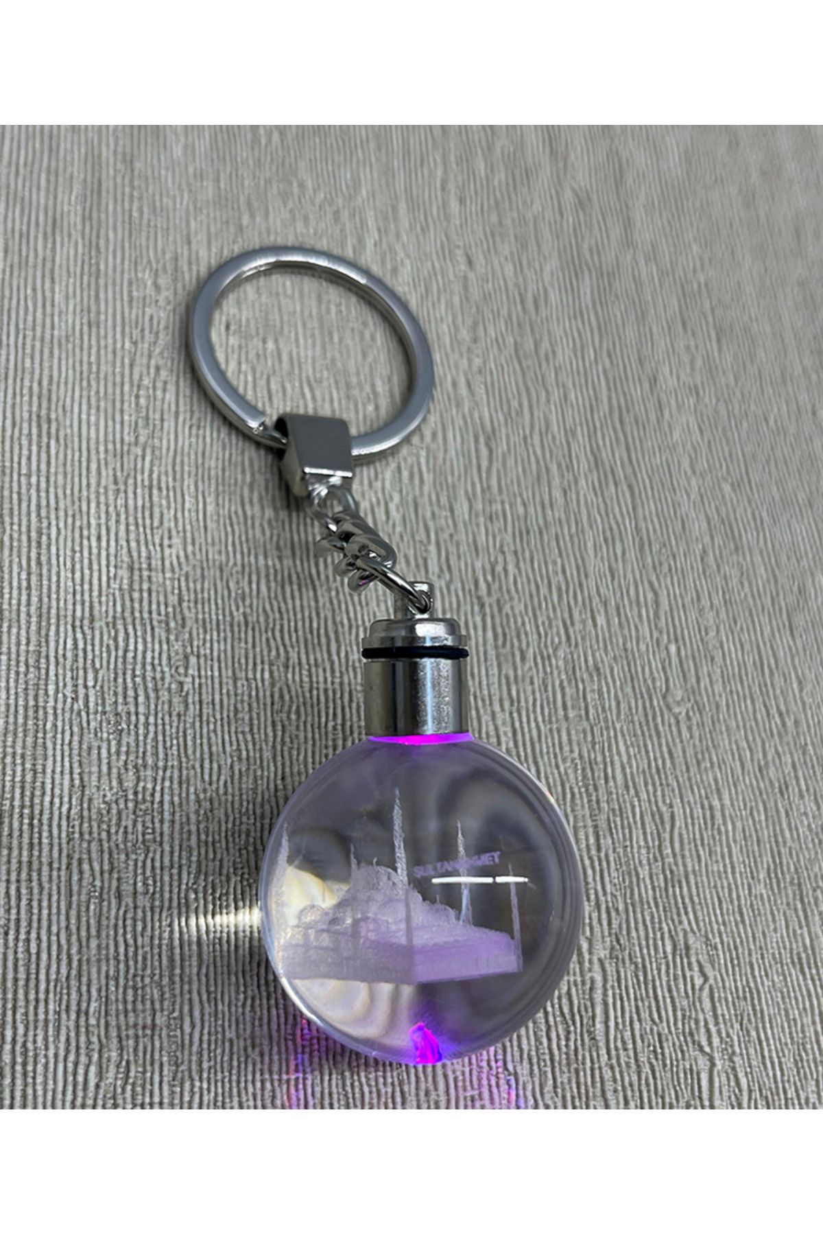Vivesta Shop Ledli Sultanahmet Tasarımı Kristal Anahtarlık