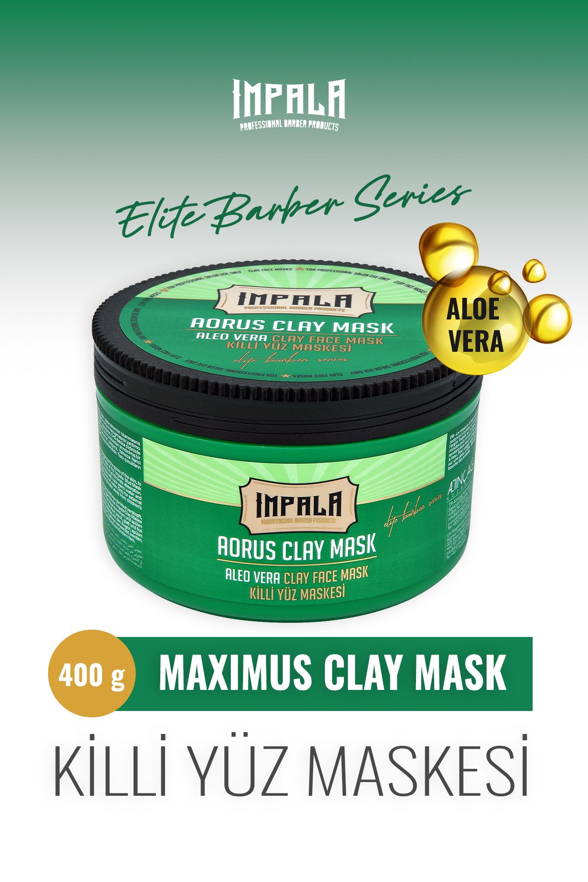 IMPALA Kil Maskesi Çamur Maske Aleo Vera Mud Mask 400gr