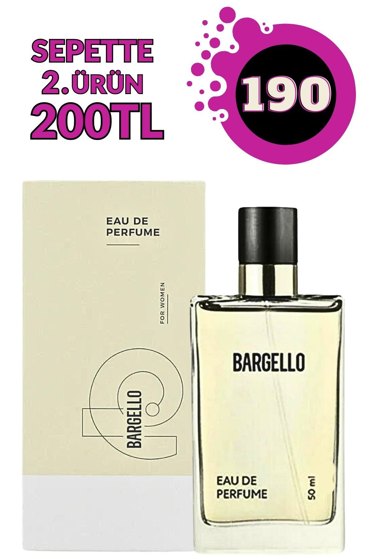 Bargello 190 Floral Kadın Parfüm 50ml EDP