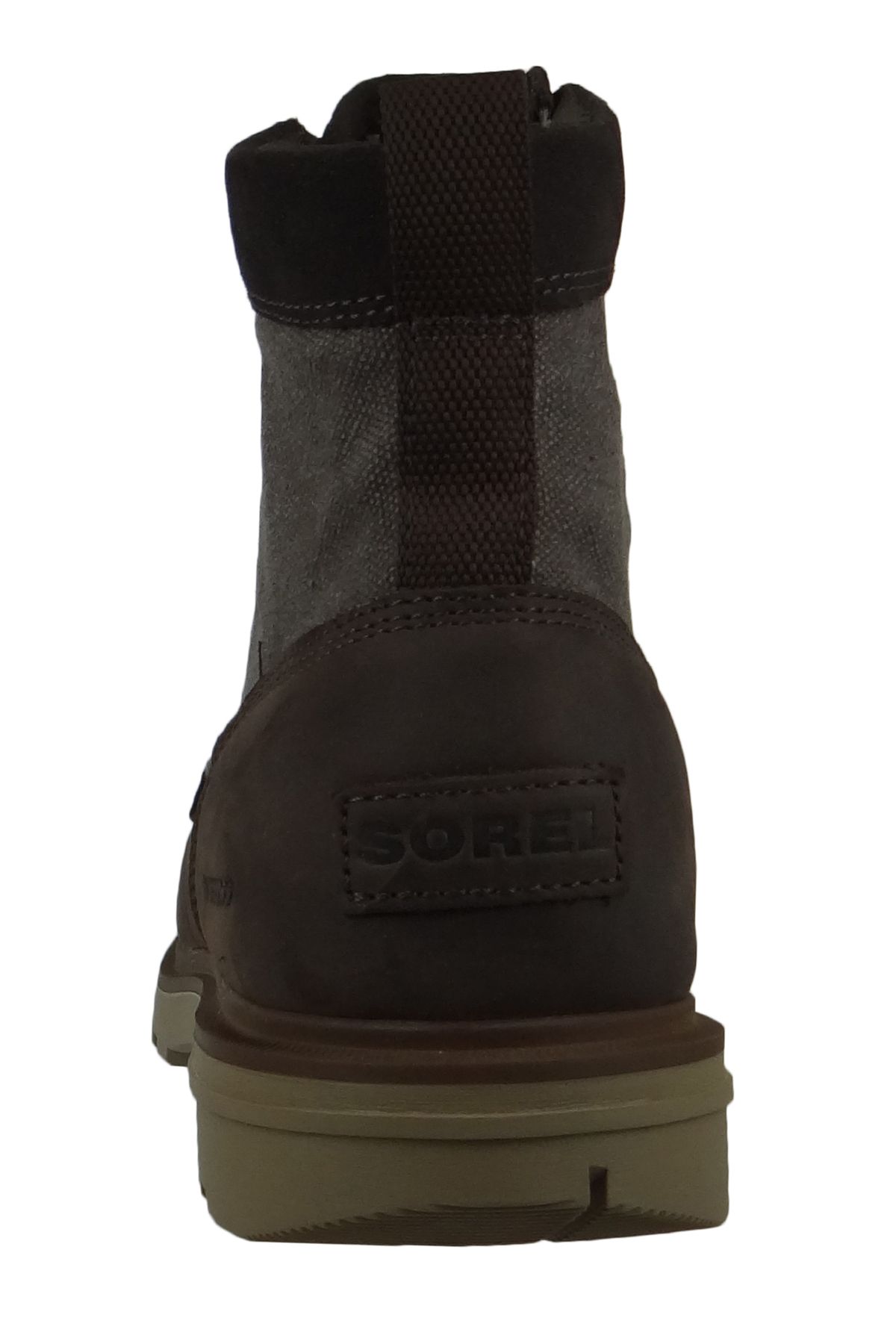 Sorel-Herren Sportliche Stiefelette Winterschuhe Carson Moc WP 2009711 Schwarz 205 Blackened Brown Leder 4