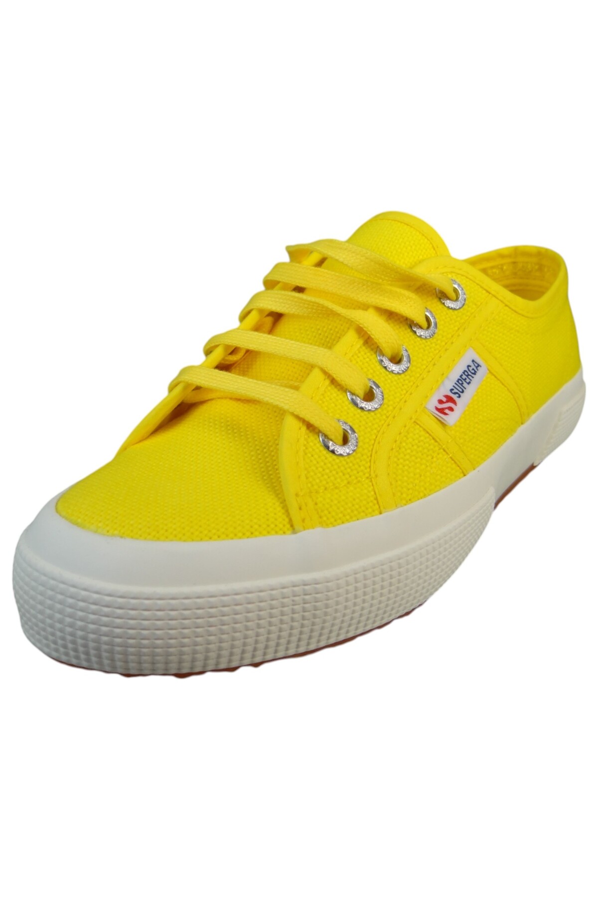 Superga Damen Gelb Low Sneaker 2750 Cotu Low Top Atb Sunflower-Favorio Textil Für - Größe 41