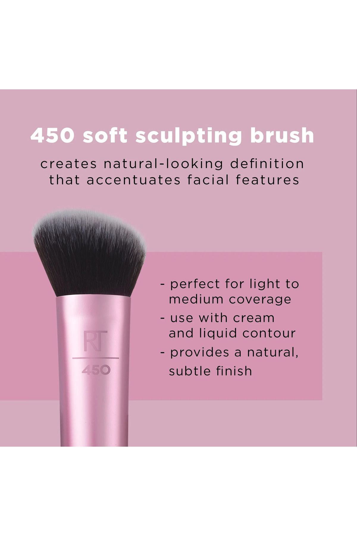 Real Techniques-REAL TECHNIQUES Sculpting Makeup Brush Assorted For Contouring 3