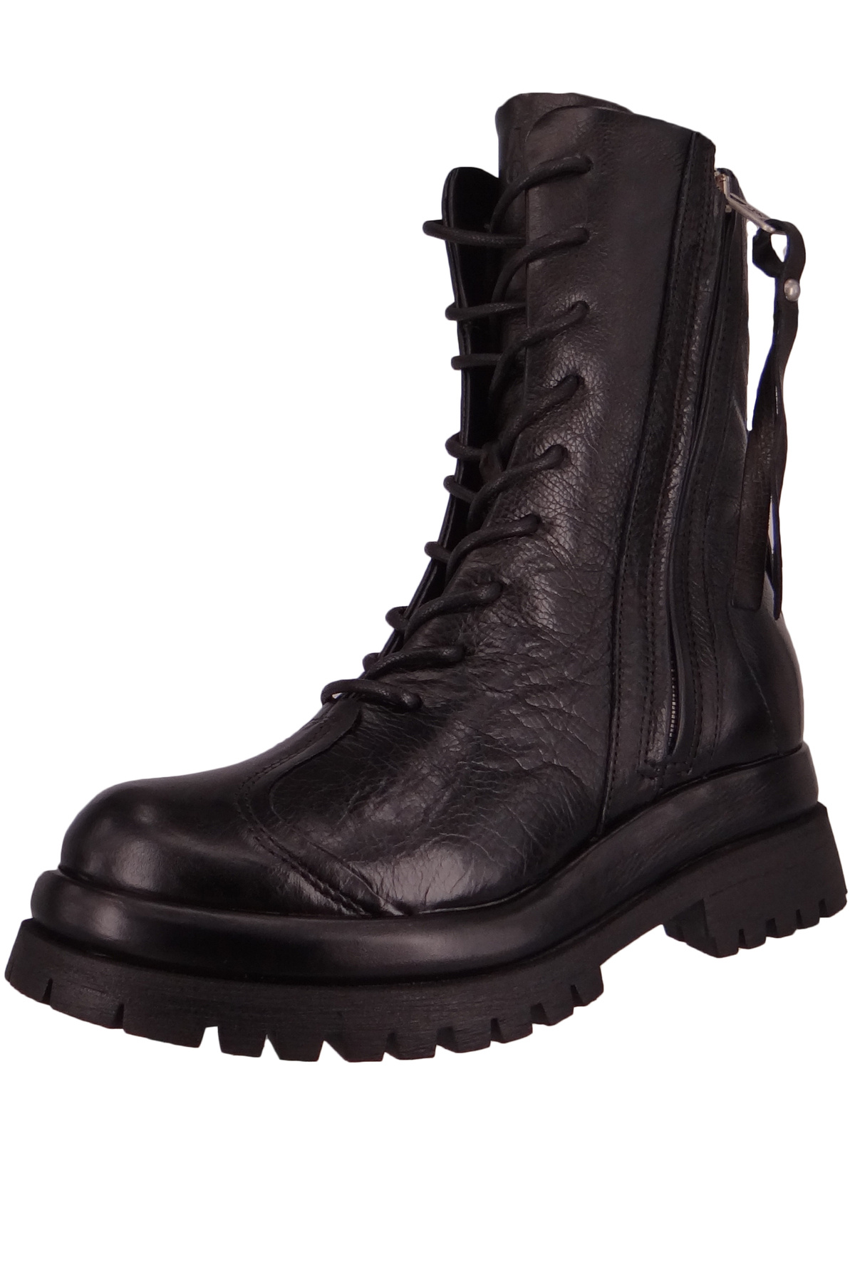 A.S.98-Damen Elegante Stiefel 2651 Dibla B51205-0101 Schwarz 6002 Nero Leder 2
