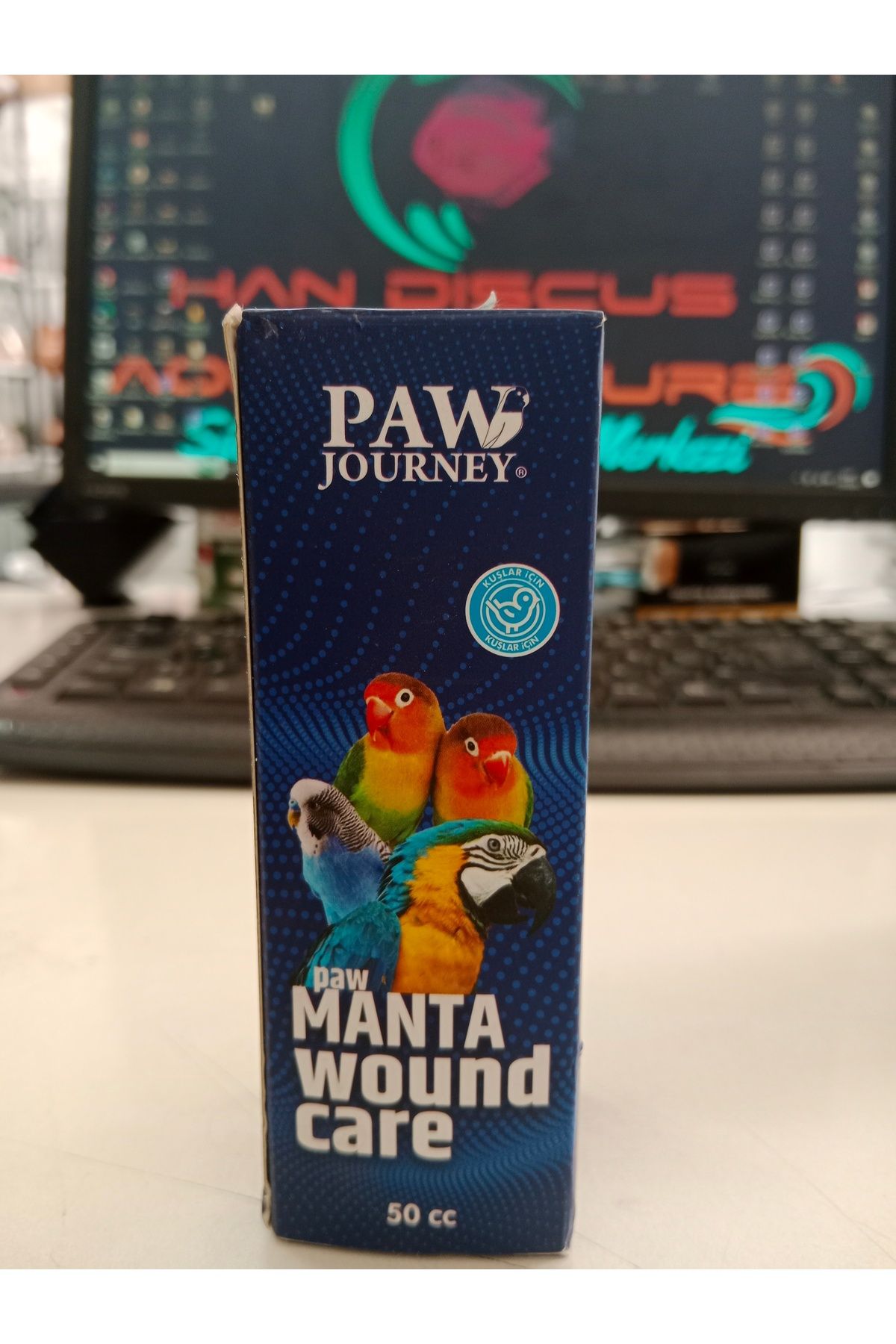 HAN DİSCUS AKVARYUM Yara bakım solüsyonu wanta care