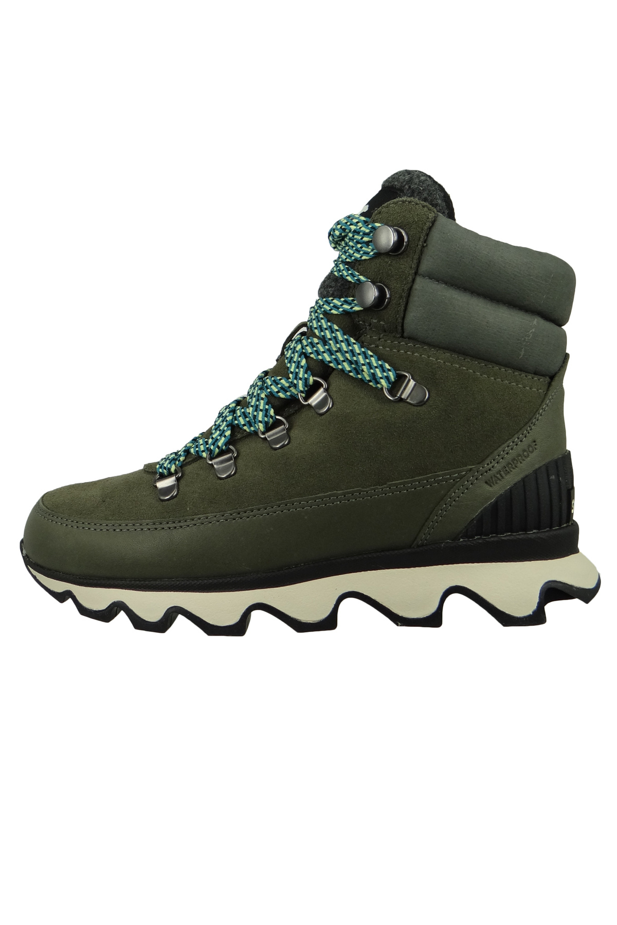 Sorel-Damen Sportliche Stiefelette Kinetic Conquest Wp 1916881 Grün 326 Alpine Tundra Leder 3