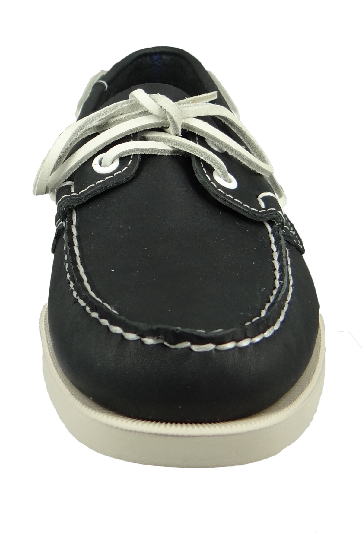 Sebago-Portland 7000h00 Herren Halbschuhe Segel-/bootsschuhe Leder Blau 908 Blue Navy 6