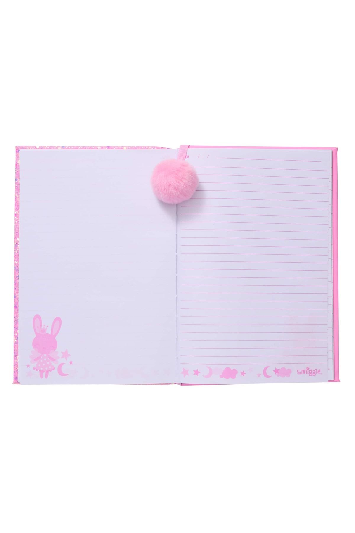 SMIGGLE-- Sequin Dreams Double Sided A5 Notebook 2