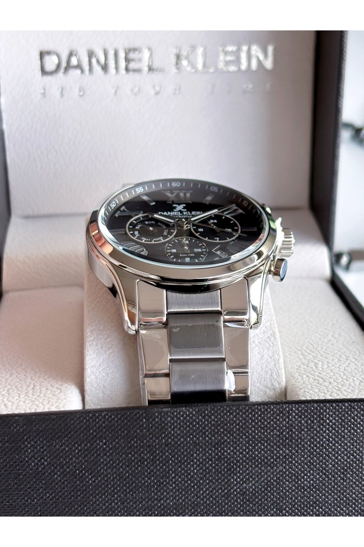 Daniel Klein-Original Billed Men's Wrist Watch Bracelet 4