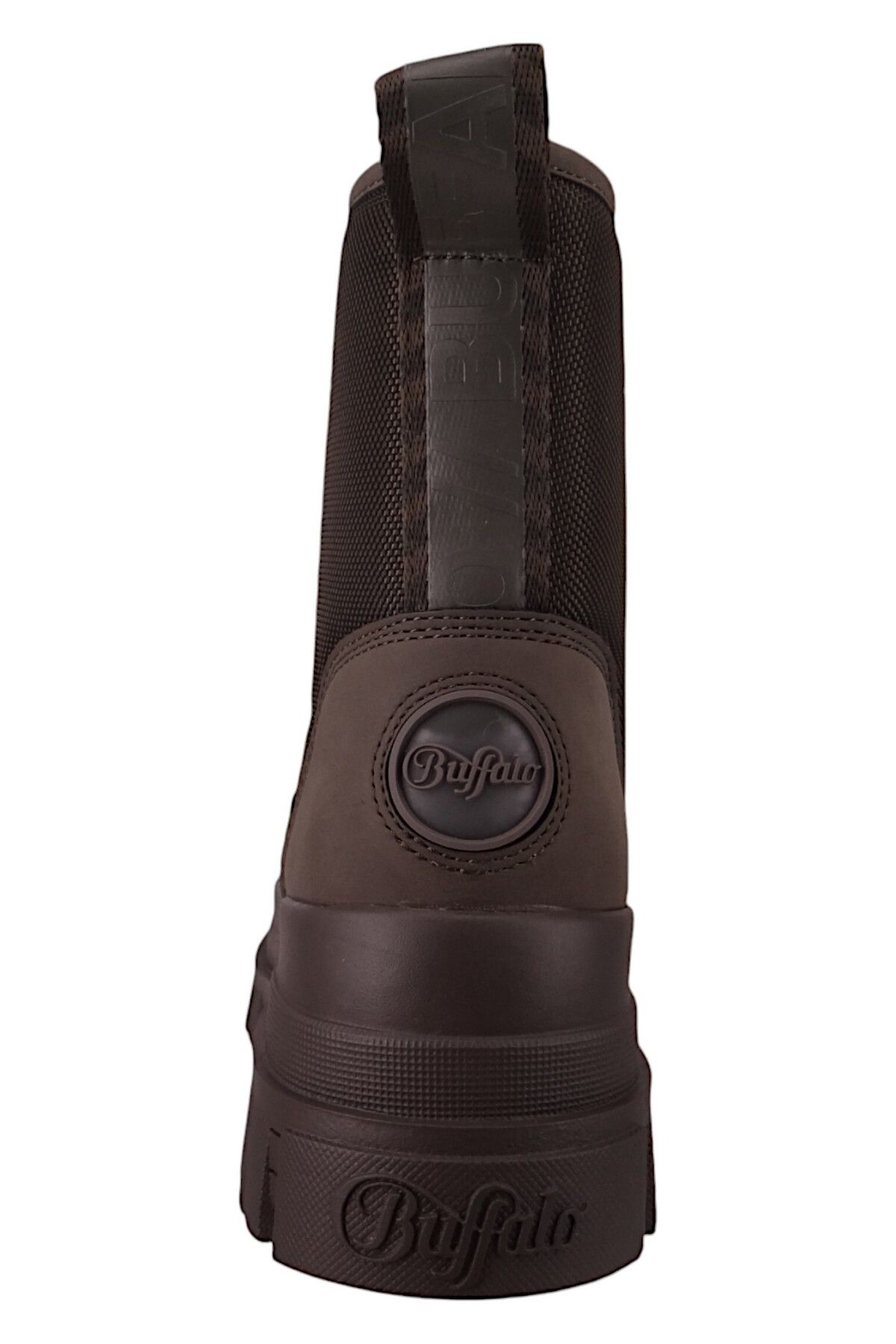 Buffalo-Damen Elegante Stiefelette Aspha Com 2 1622295 Grün Khaki Textil/synthetik Mit Herausnehmbares Foam 4