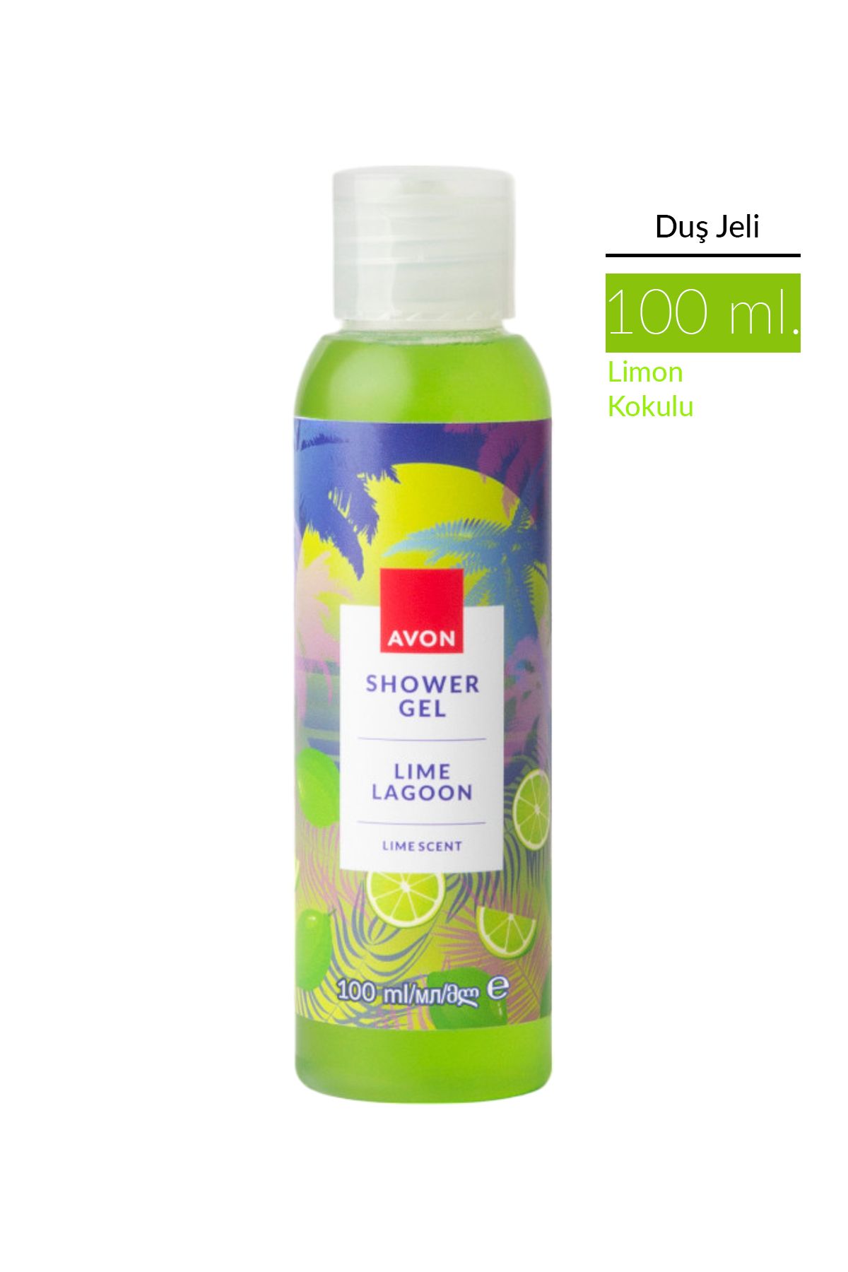 AVON Limon Kokulu Seyehat Boy Duş Jeli 100 Ml.