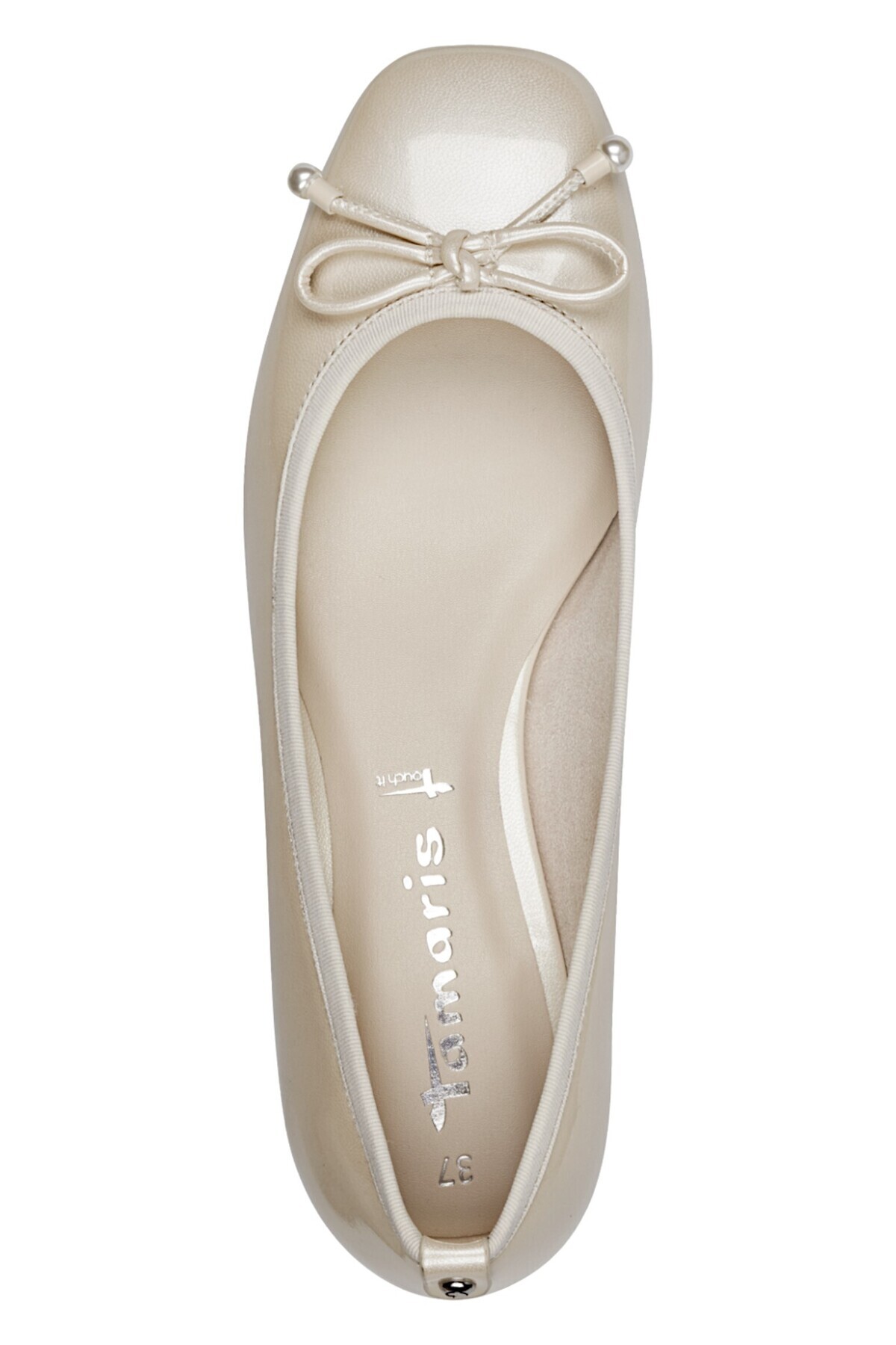 Tamaris-Damen Pumps 1-22321-44 Goldfarben 179 Champagne Kunstleder Mit Touch-it & Antislide Absatz 5