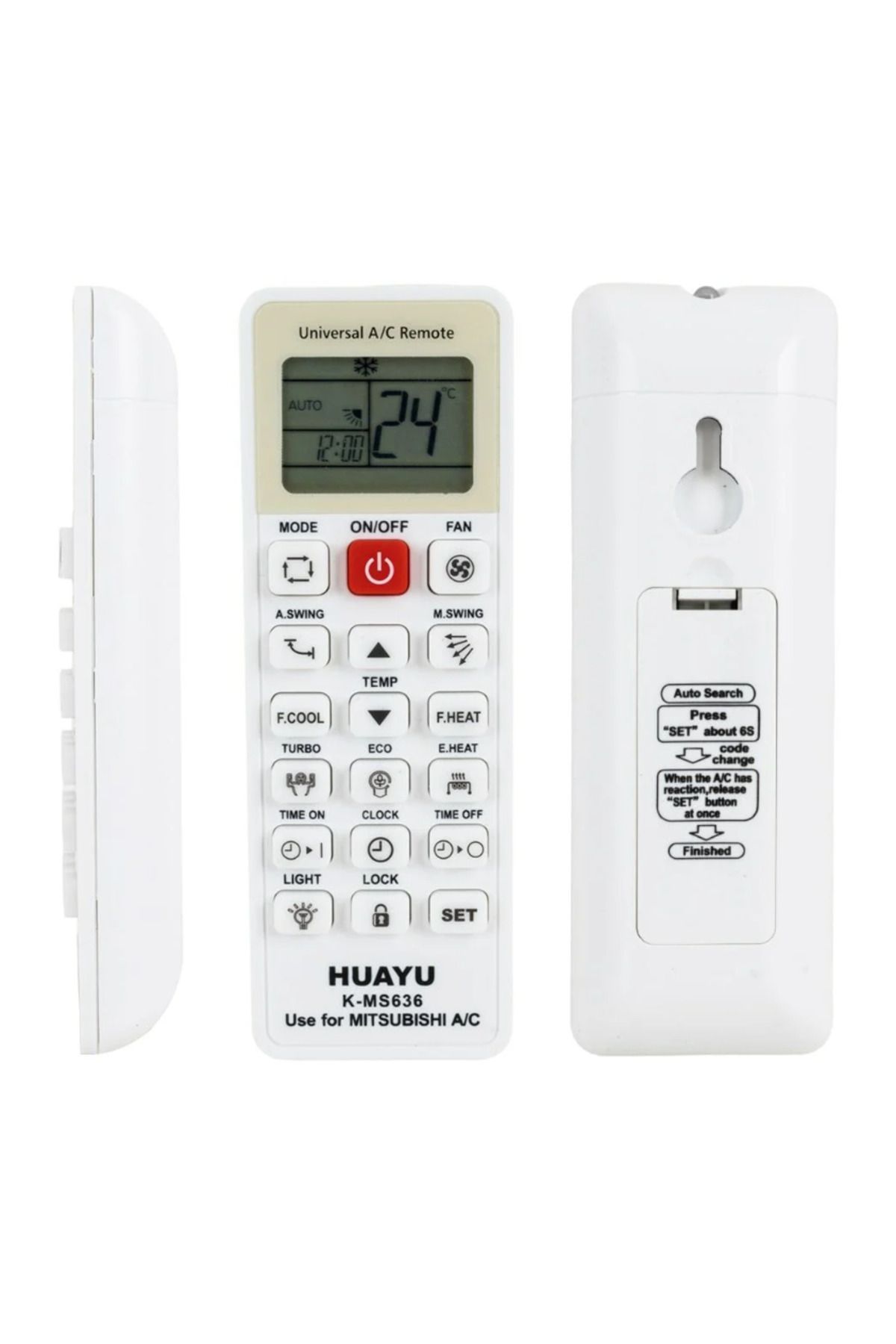 Elektronik Atölye Mitsubshi Universal Akıllı Klima Kumandası K-MS636