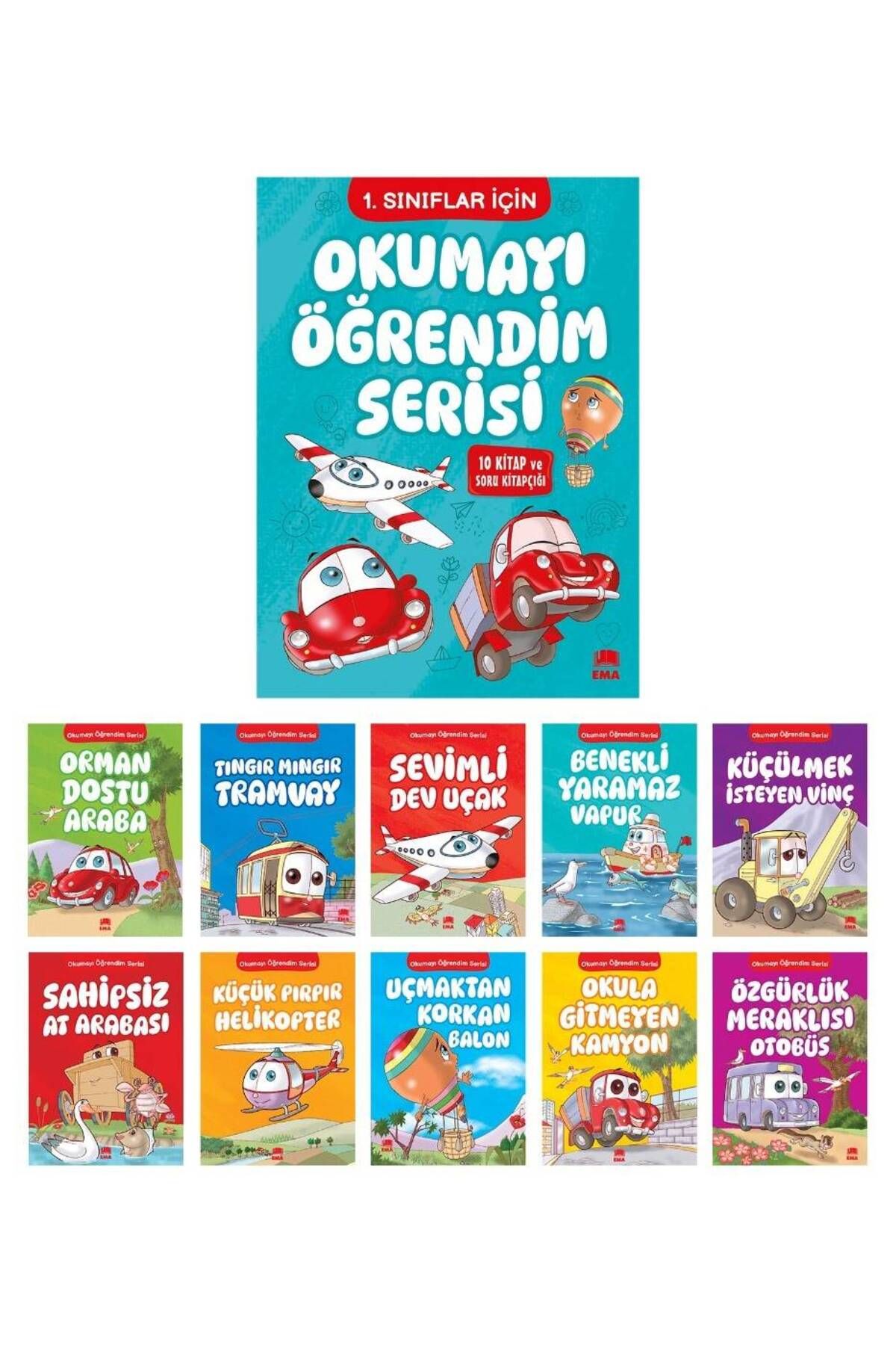 Ema Kitap Okumayı Öğrendim Serisi (10 Kitap)