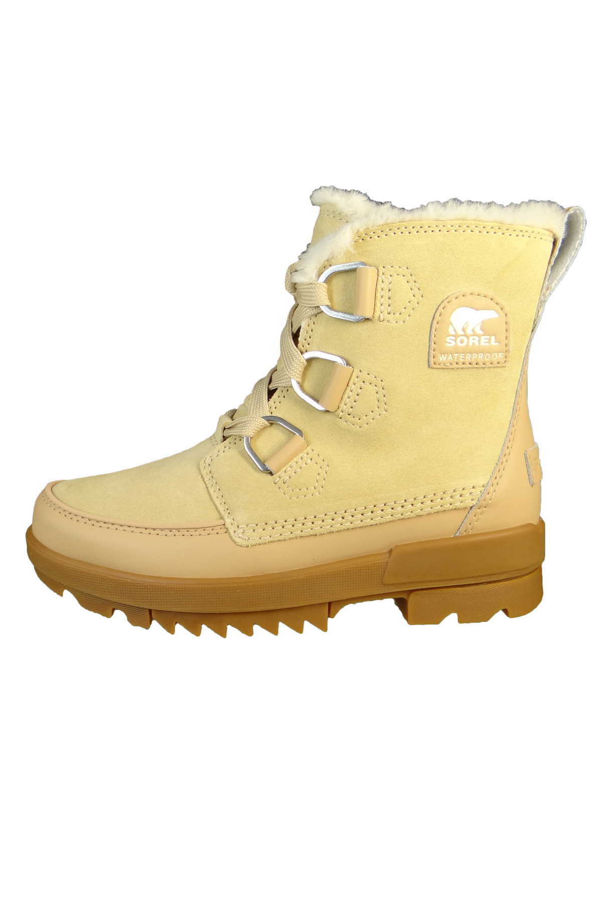 Sorel-Damen Sportliche Stiefelette Winterschuhe Torino Ii Wp 1886261 Creme 209 Ceramic Leder Und Textil M 3