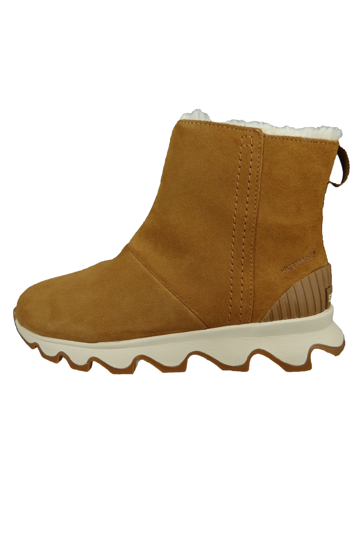 Sorel-Damen Sportliche Stiefelette Kinetic Short Wp 1808191 Braun 224 Camel Brown Leder 3