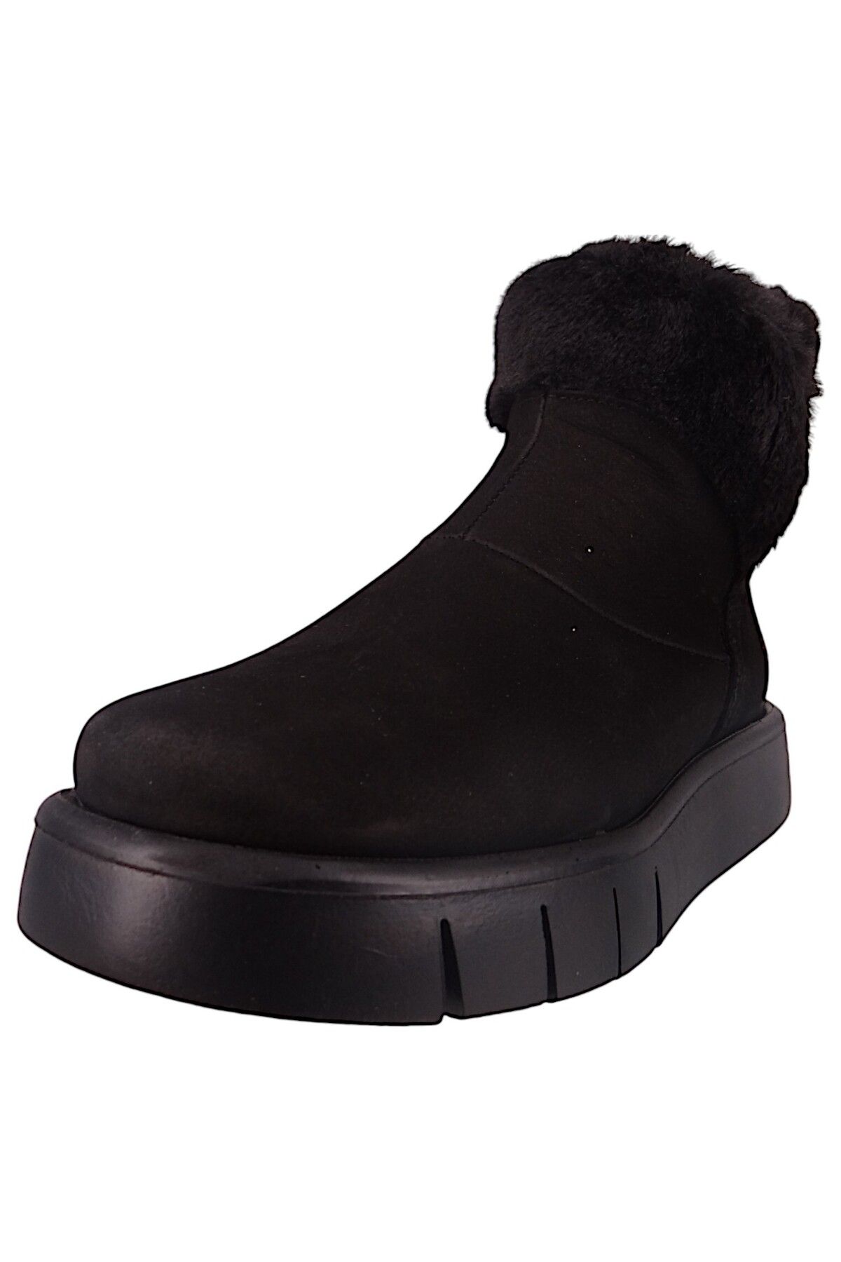 ART-Damen Elegante Stiefelette Malaga Gefüttert 1346 Schwarz Black Leder 2