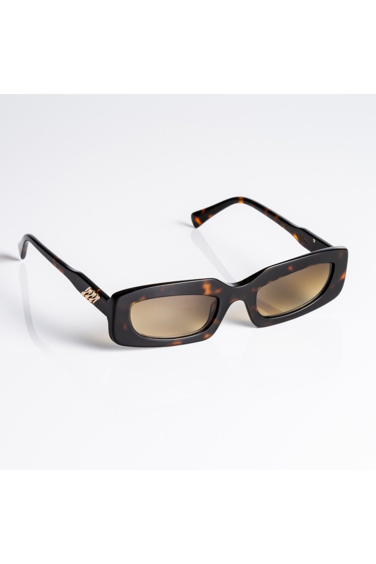 SENLITES Sunglasses More BLUFF MARRONE Kadın Kahverengi UV400 Güneş Gözlüğü